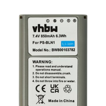 vhbw kompatibel mit Olympus OM-D E-M5, E-M1 Kamera-Akku Li-Ion 850 mAh (7,6 V)