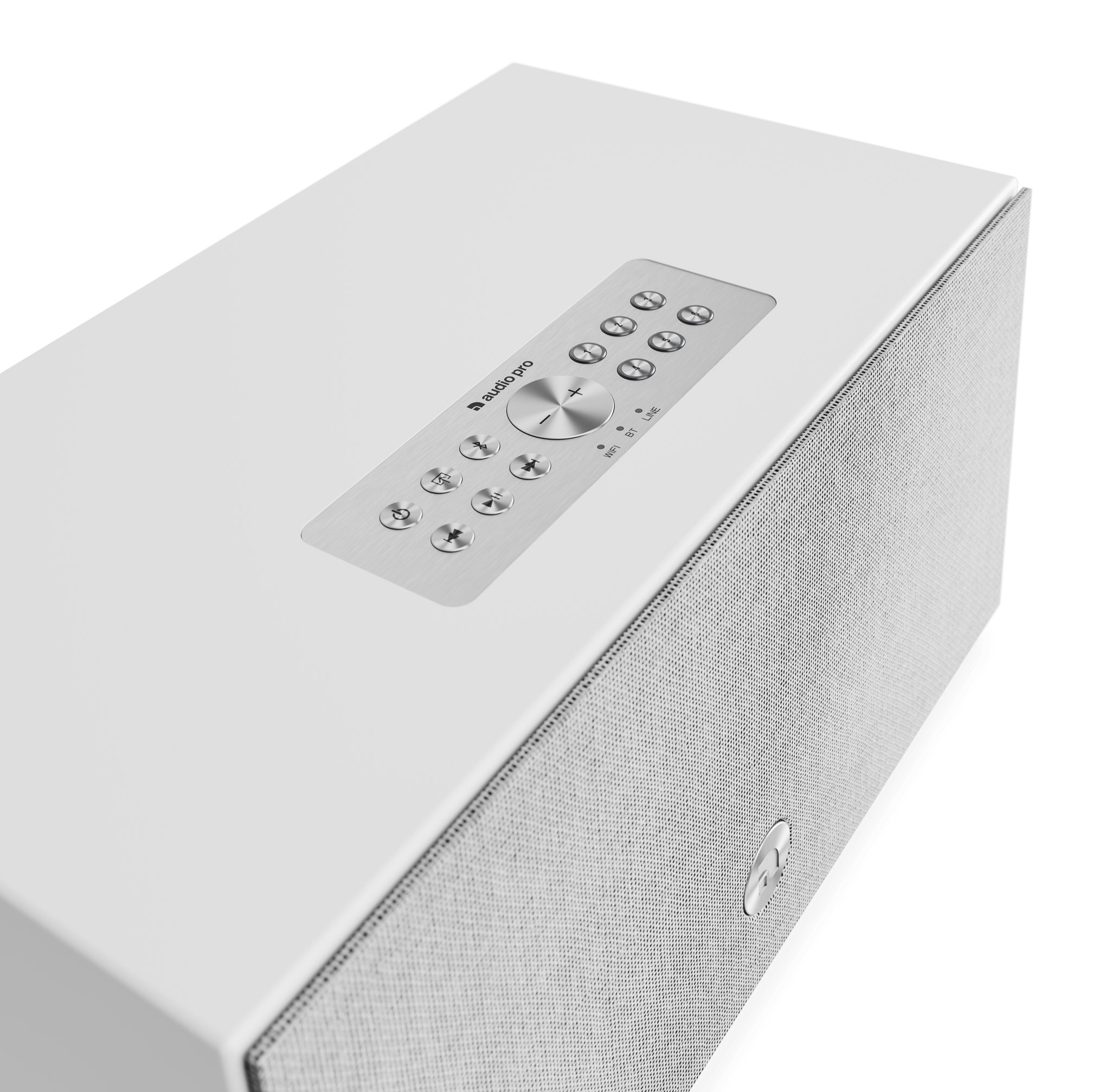 Pro C10 Wireless MKII (WiFi), Weiß WLAN Multiroom Audio Lautsprecher) Multiroom-Lautsprecher (Bluetooth,