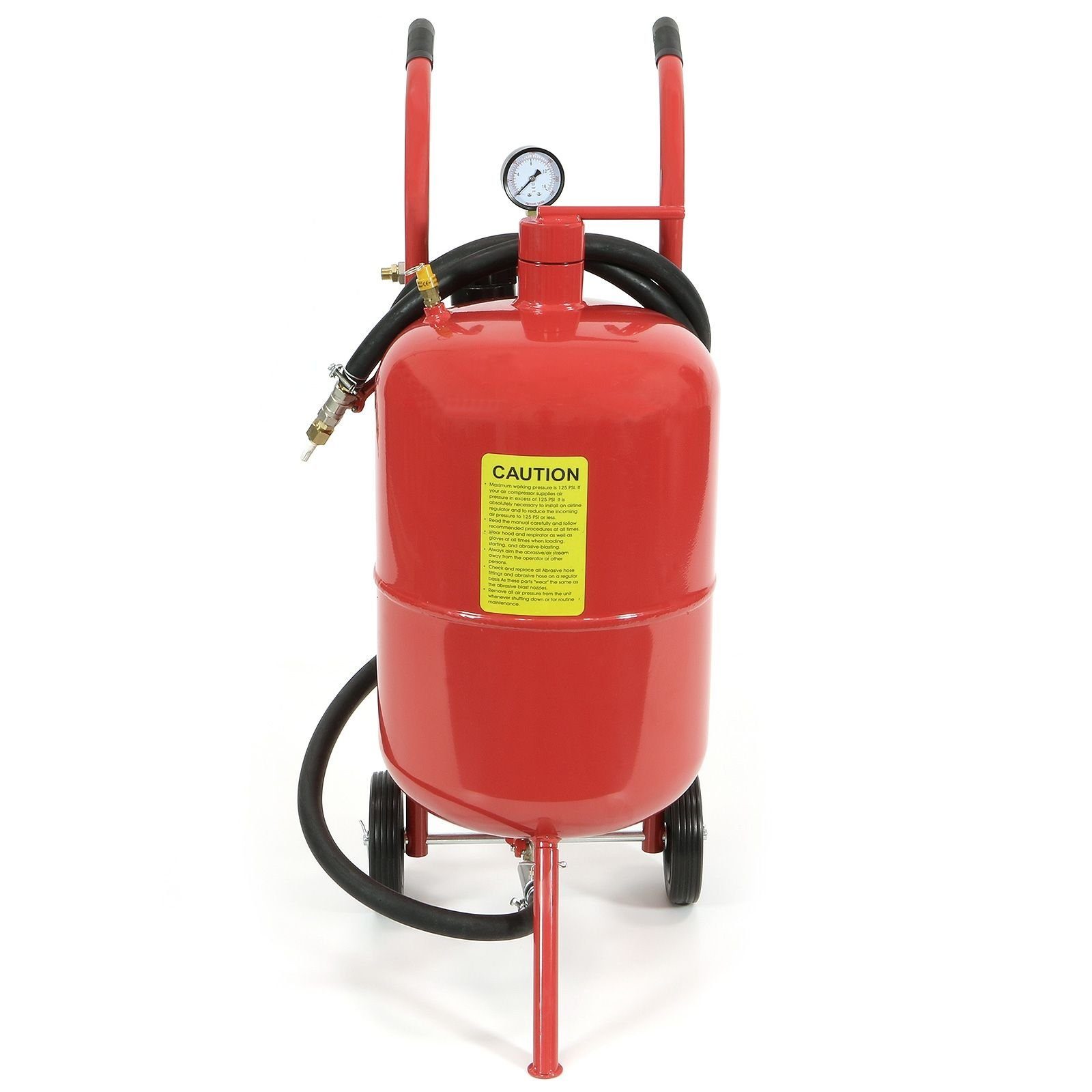 Airpress Druckluft-Schlagschrauber Mobiles Sandstrahlgerät 36 Liter Typ 45198 "SB10", (1 Stück)