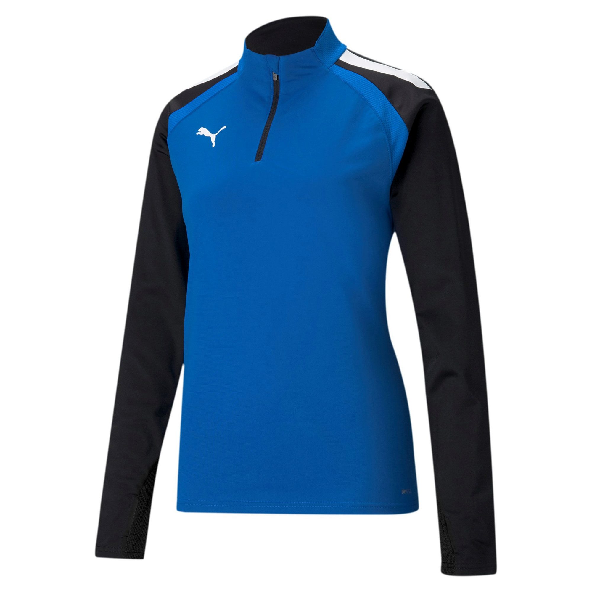 PUMA Fleecepullover Puma Damen Trainingstop teamLIGA 1/4 Zip Top W 657253