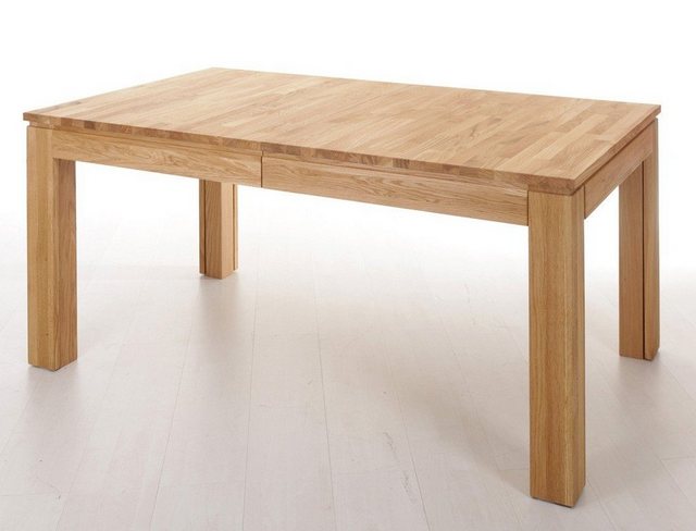 Esstisch »Allround XL«, Massivholztisch Eiche ausziehbar 160(310)x90x76 cm Esstisch »Allround XL«, Massivholztisch Eiche ausziehbar 160(310)x90x76 cm