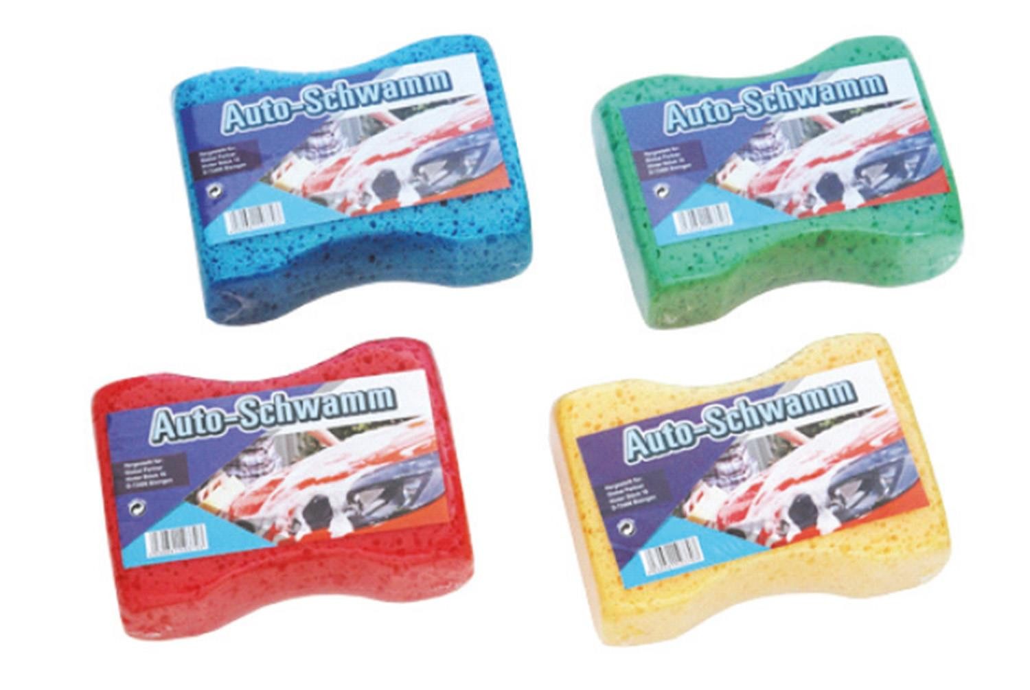 Reinigungsschwamm Auto Schwamm Reinigung Zufallsfarbe 1 Stück, Schwamm Reinigungsschwamm Autoschwamm Putzschwamm Fahrzeugschwamm