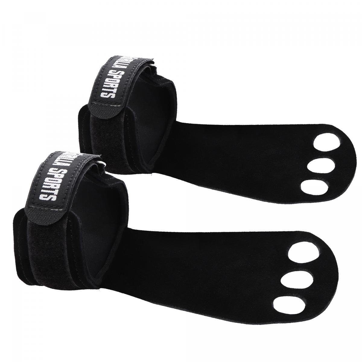 GORILLA SPORTS Trainingshandschuhe Hand Grips - 3 Löcher, Verhindert Blasen günstig online kaufen