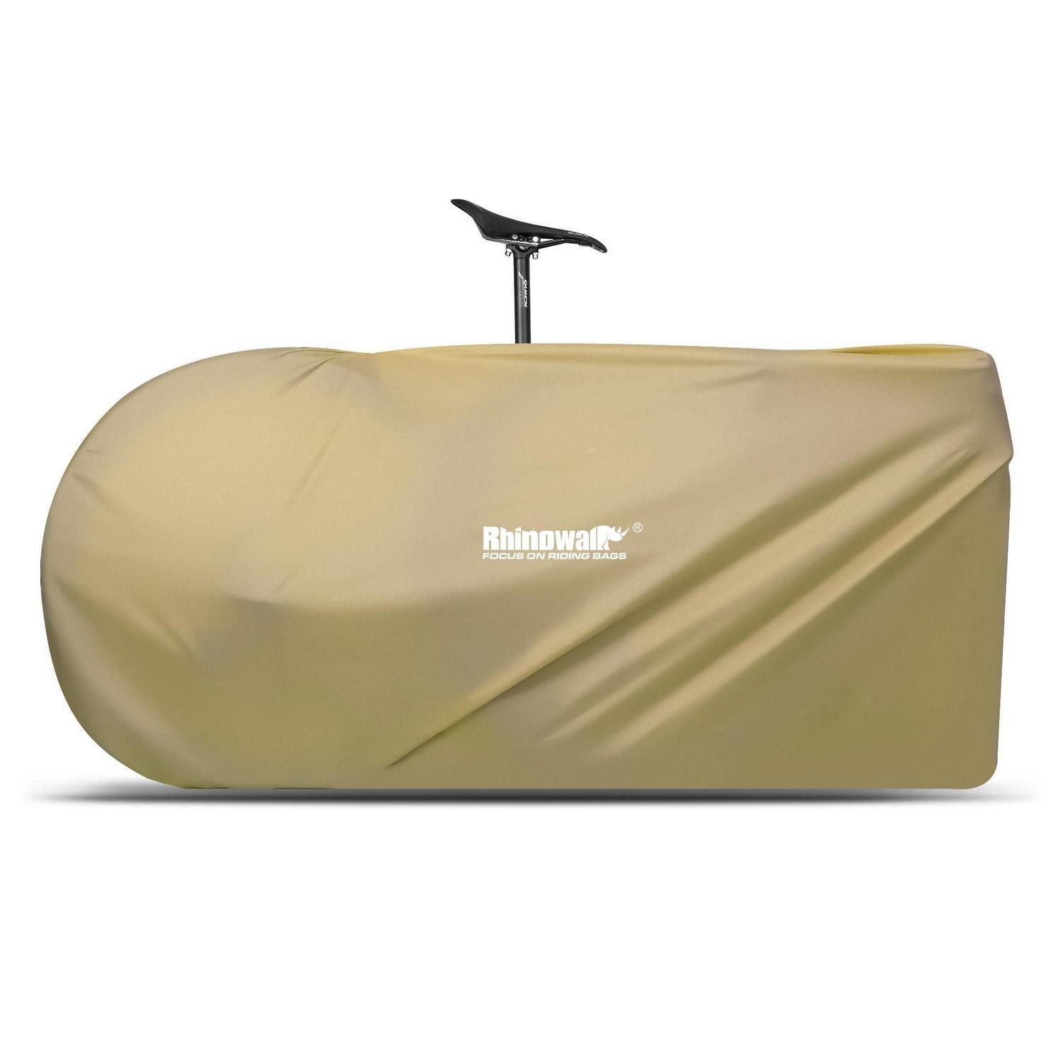 LuxusKollektion Fahrradhelmüberzug Fahrrad Schutzhülle Khaki 26-27.5/700C