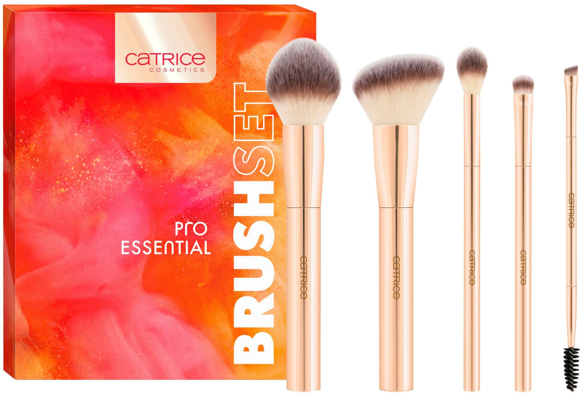 Kosmetikpinsel-Set Set, Pro tlg. Brush 5 Essential Catrice