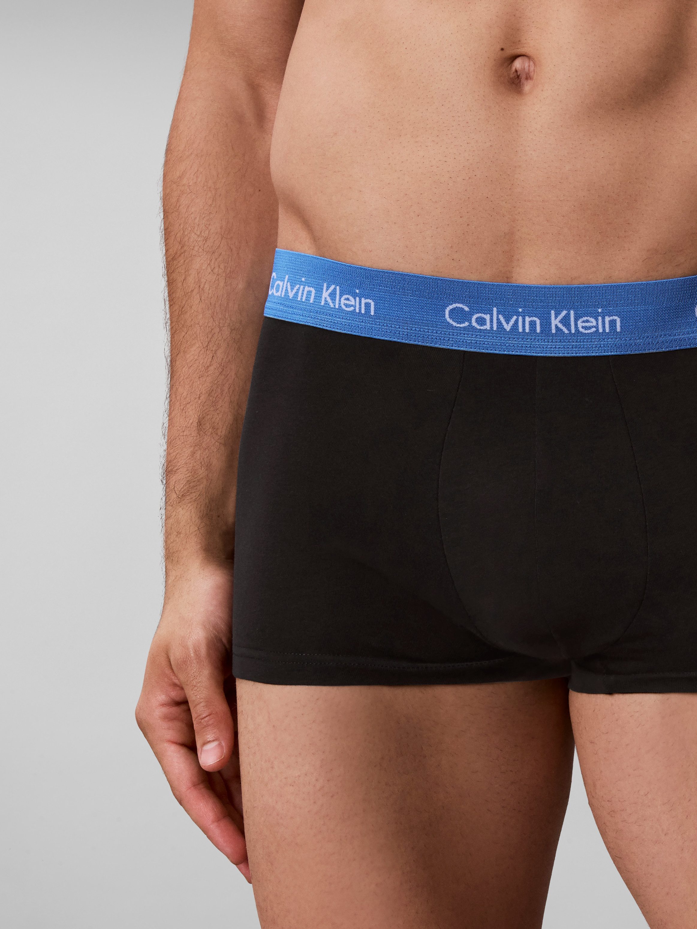 Calvin Klein Underwear Boxershorts Low Rise Trunk 3pk (Packung, 3-St., 3er-Pack) mit Logobündchen – Bild 3 von 5