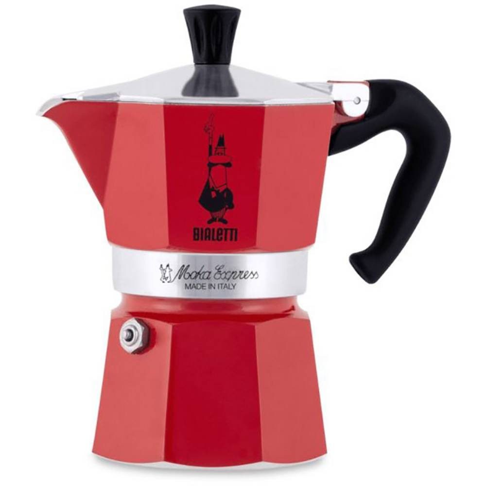 BIALETTI Espressomaschine Espressokanne Moka Express 6 Tassen