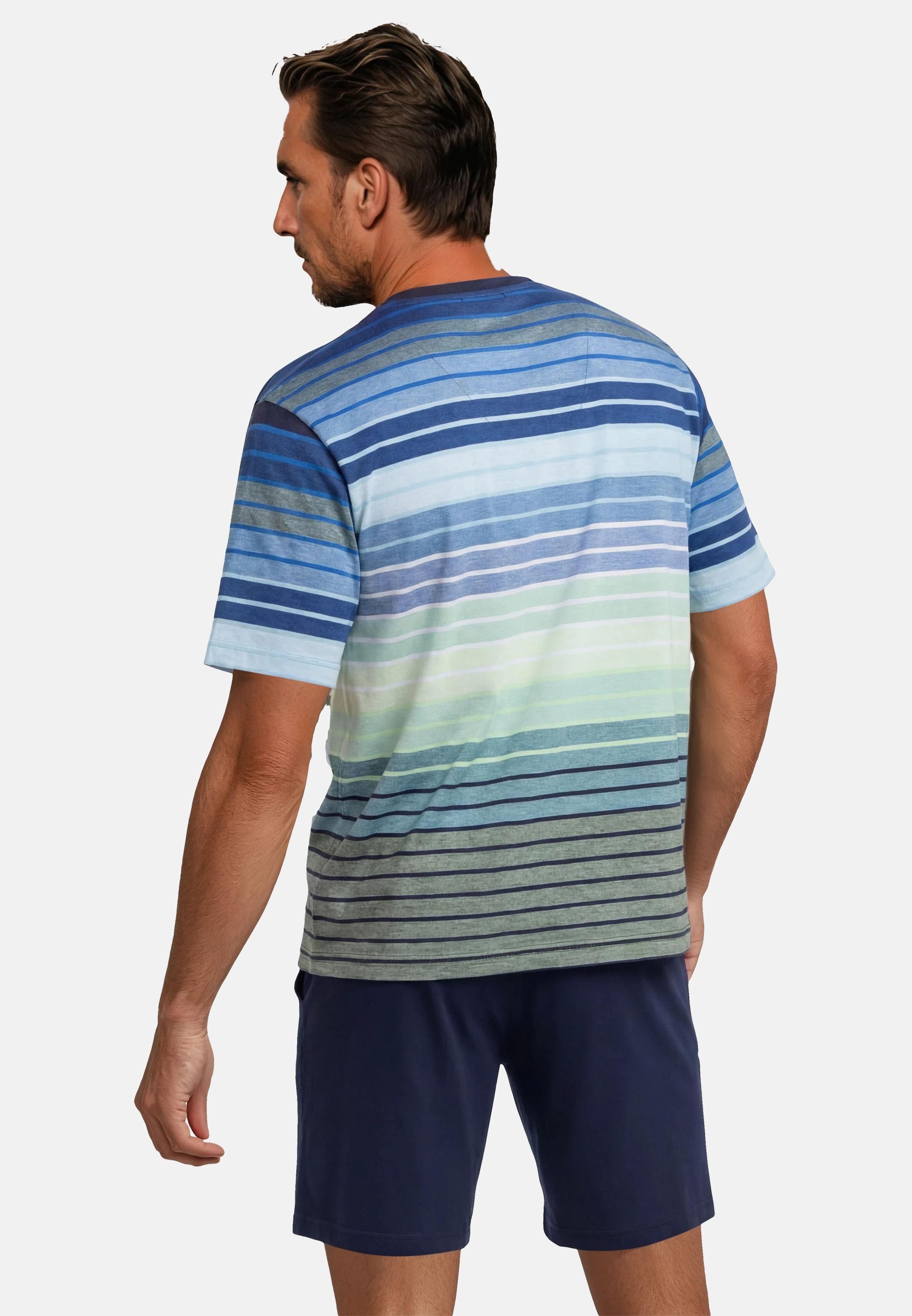 Hajo Pyjama Klima Komfort (Set, 2 tlg) Schlafanzug - Baumwolle - Atmungsaktiv