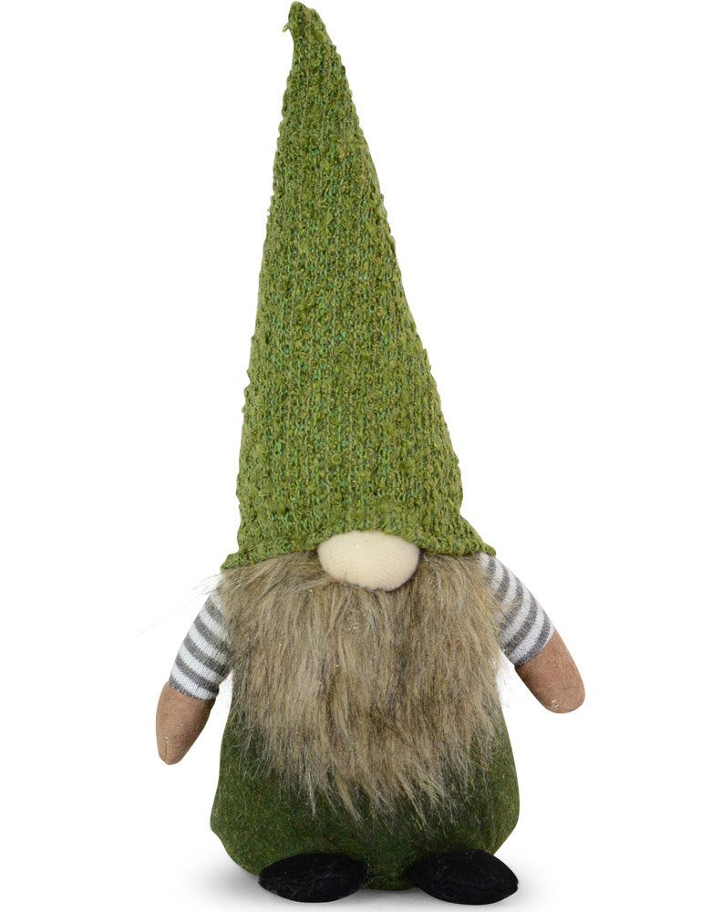 Christbaumschmuck Dekofigur Wichtel 'Friedbert' - 30 cm Grün, 10129