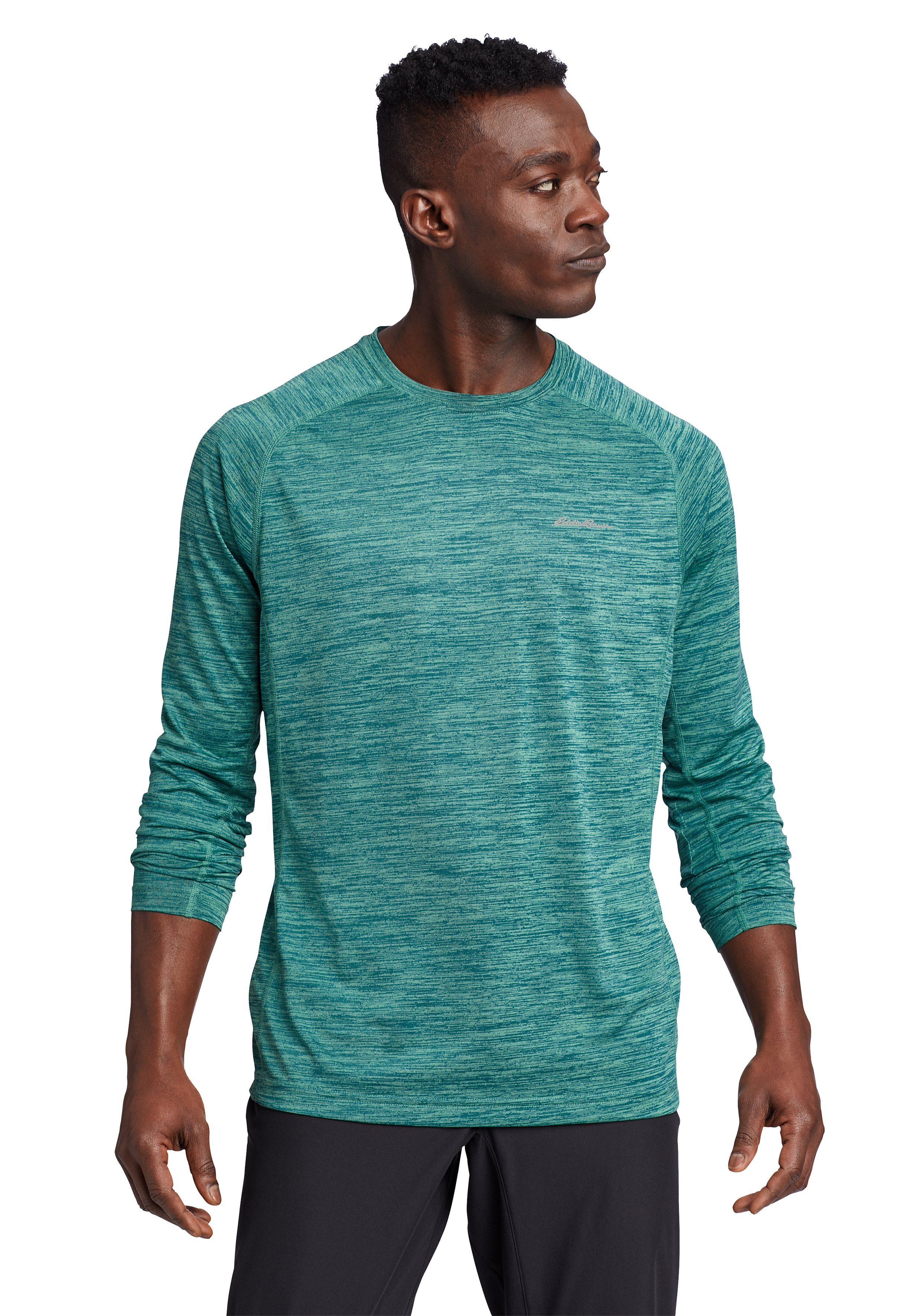 Eddie Bauer Funktionsshirt Resolution Langarm feuchtigkeitsableitend Spearmint