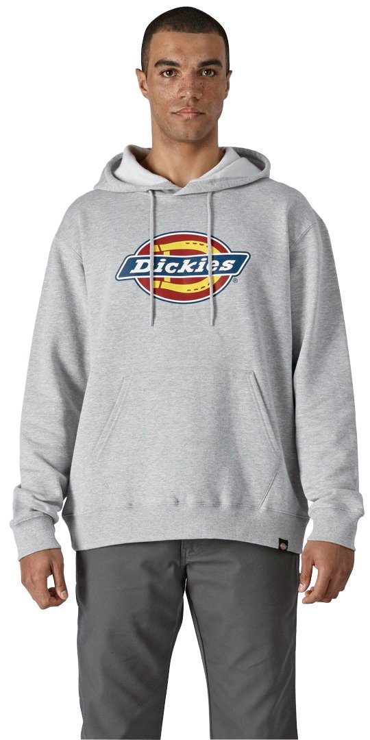 mit weitenregulierbarem Kapuze Dickies Kapuzensweatshirt Kordelzug Logo-Graphic-Fleece-Hoodie,