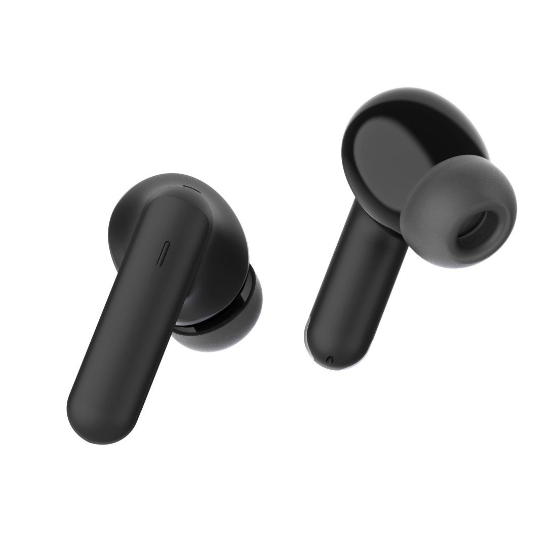 Hama TWS Bluetooth-Kopfhörer (In-Ear-Kopfhörer mit Touchscreen, ANC, ENC) Bluetooth-Kopfhörer (Active Noise Cancelling (ANC), Sprachsteuerung, Transparenzmodus, True Wireless, integrierte Steuerung für Anrufe und Musik, Google Assistant, Siri, Bluetooth 5.4, 20 h Akkulaufzeit, USB-C-Charging, Transparency Mode)