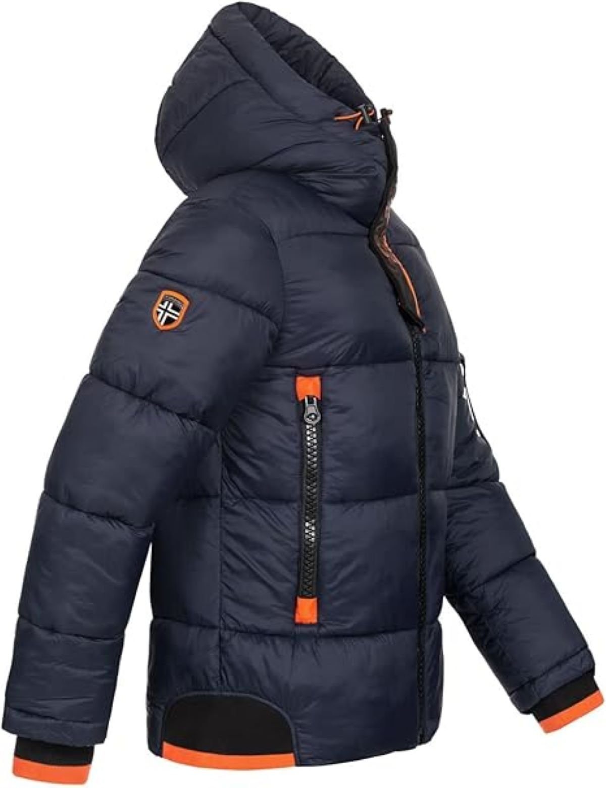 Geographical Norway Winterjacke (Packung, S bis 3xl) Herren Outdoor Jacke Parka Steppjacke warm Gefüttert