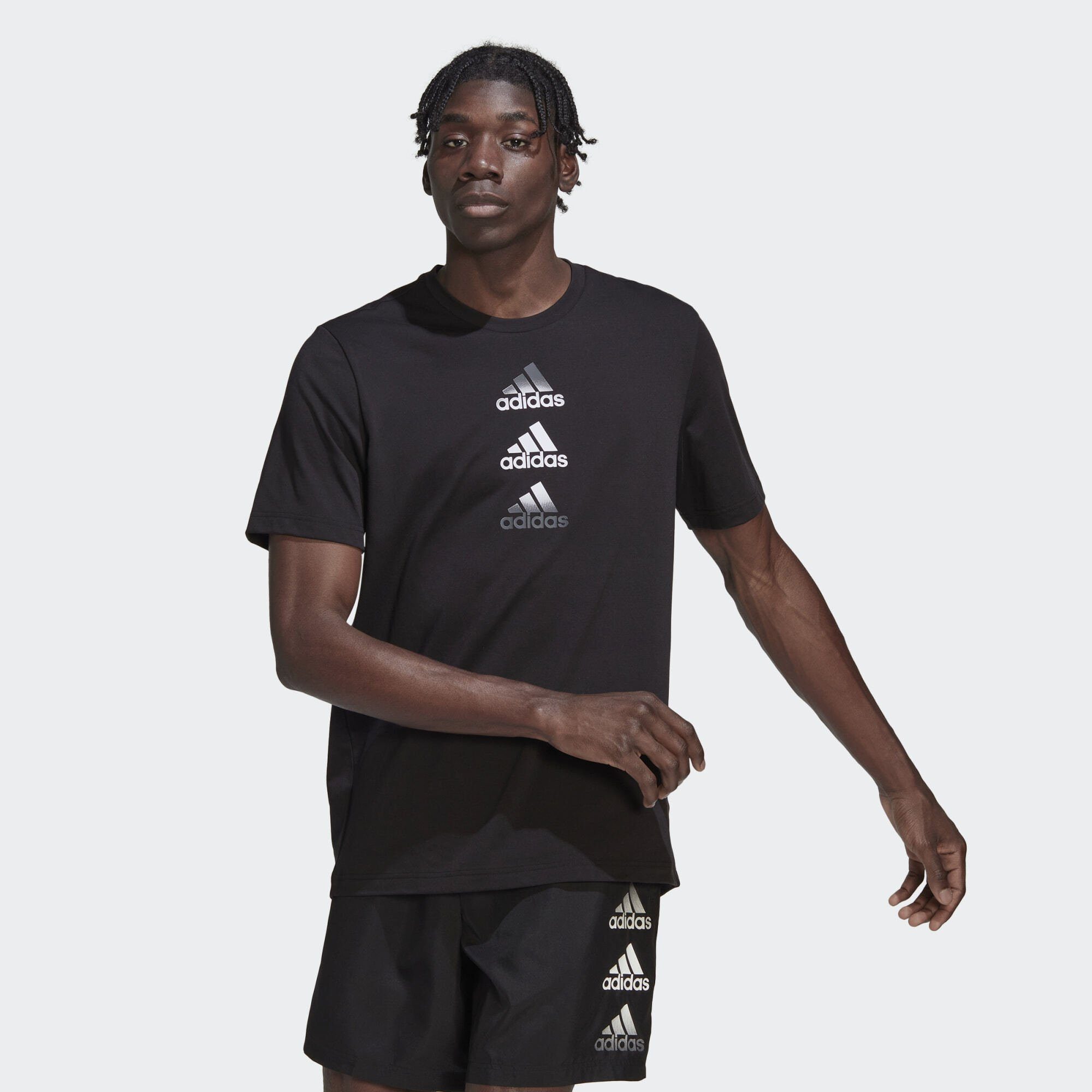 adidas Performance Funktionsshirt DESIGNED 2 MOVE LOGO T-SHIRT Black