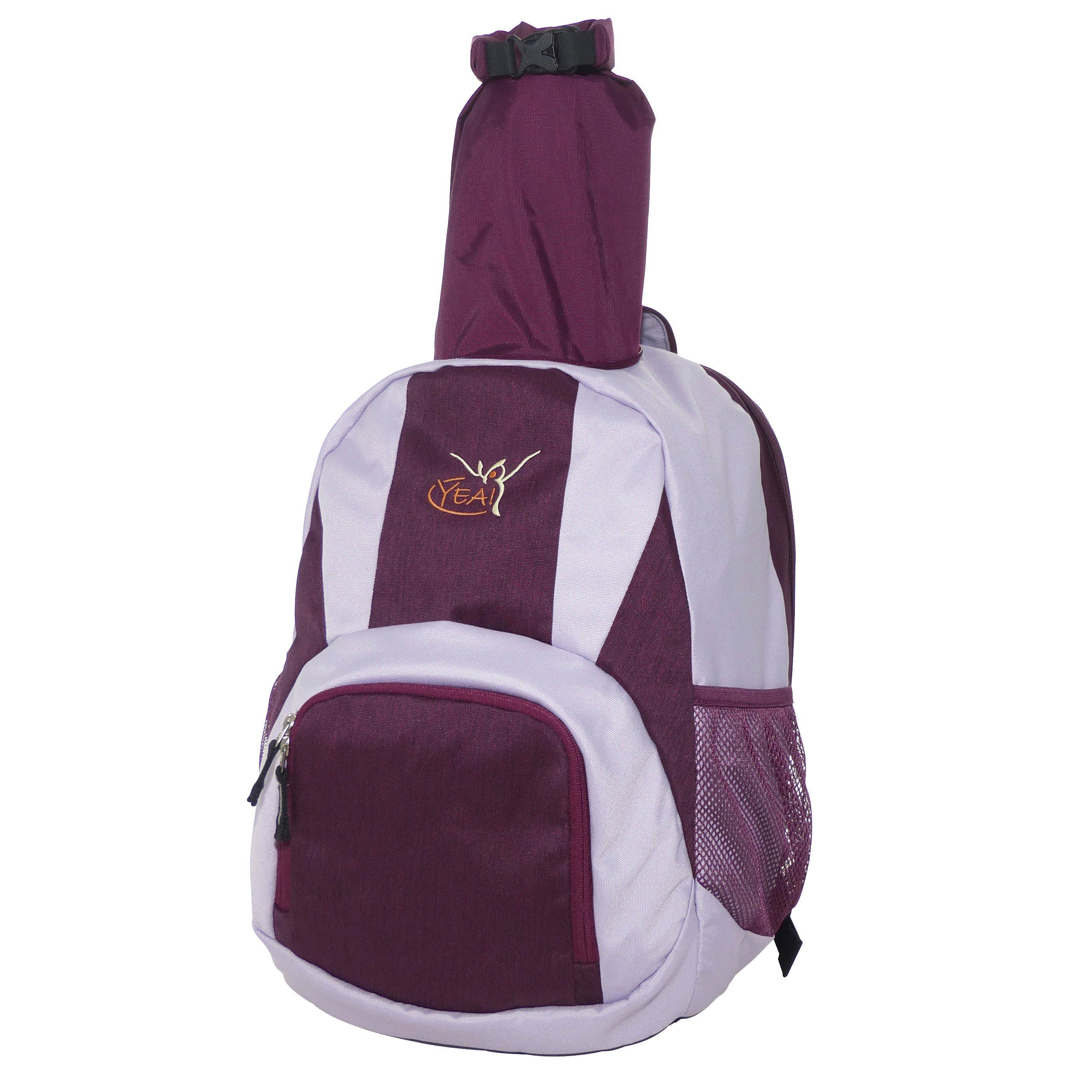 Yogatasche Yogarucksack "Yea!" - elderberry