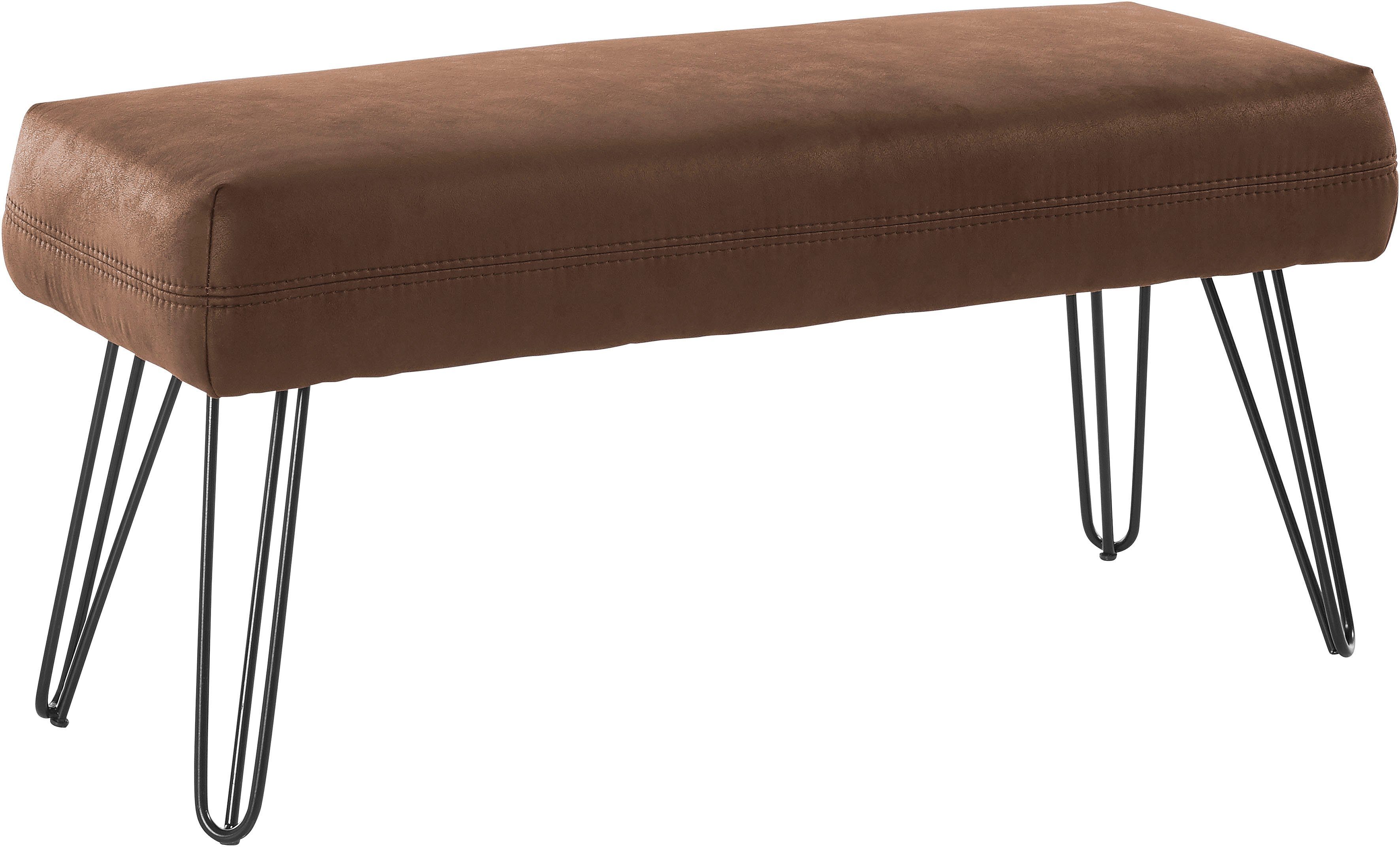 exxpo - sofa fashion Sitzbank Doppio, Frei im Raum stellbar