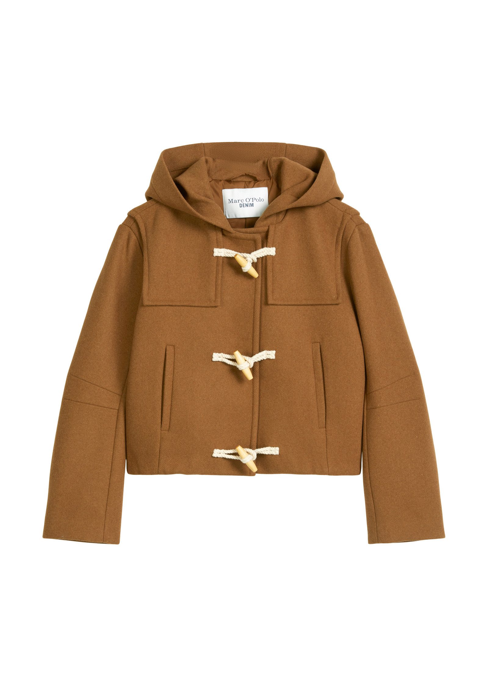 Outdoorjacke mit recycelter Wolle