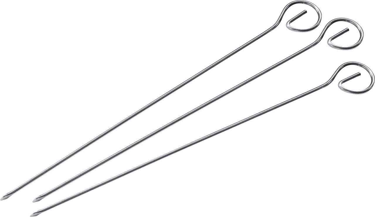 FACKELMANN Grillspieß Fackelmann Schaschlikspieße 22 cm, 4 Stück