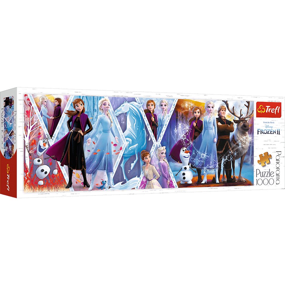 Trefl Puzzle Frozen 2 Panorama Puzzleteile Puzzle, 1000