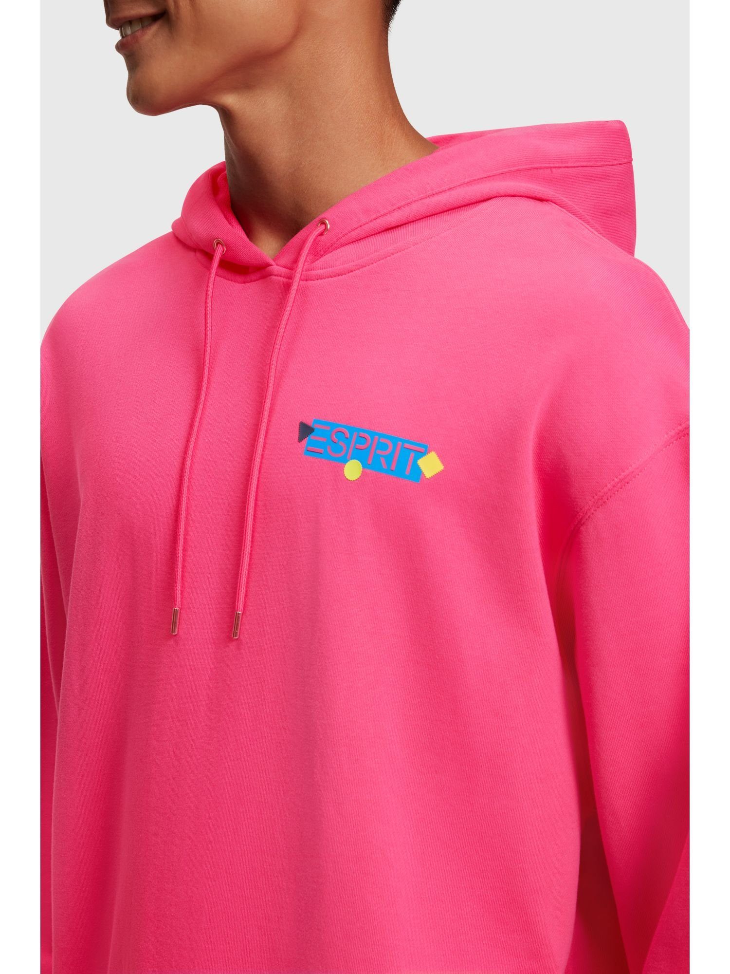 mit FUCHSIA Hoodie Grafik-Logo Yagi Esprit PINK Archive (1-tlg) Sweatshirt