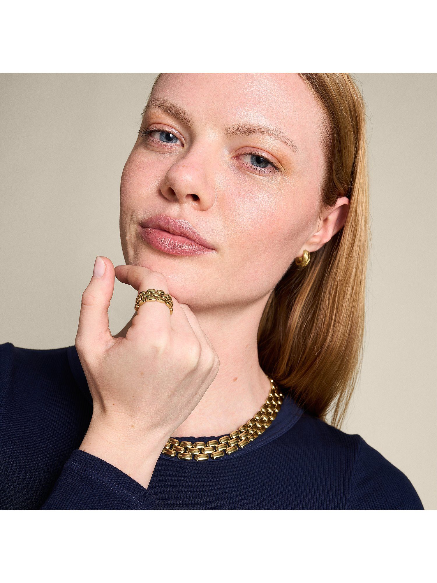 Fossil Fingerring Fossil Damen-Damenring Edelstahl günstig online kaufen