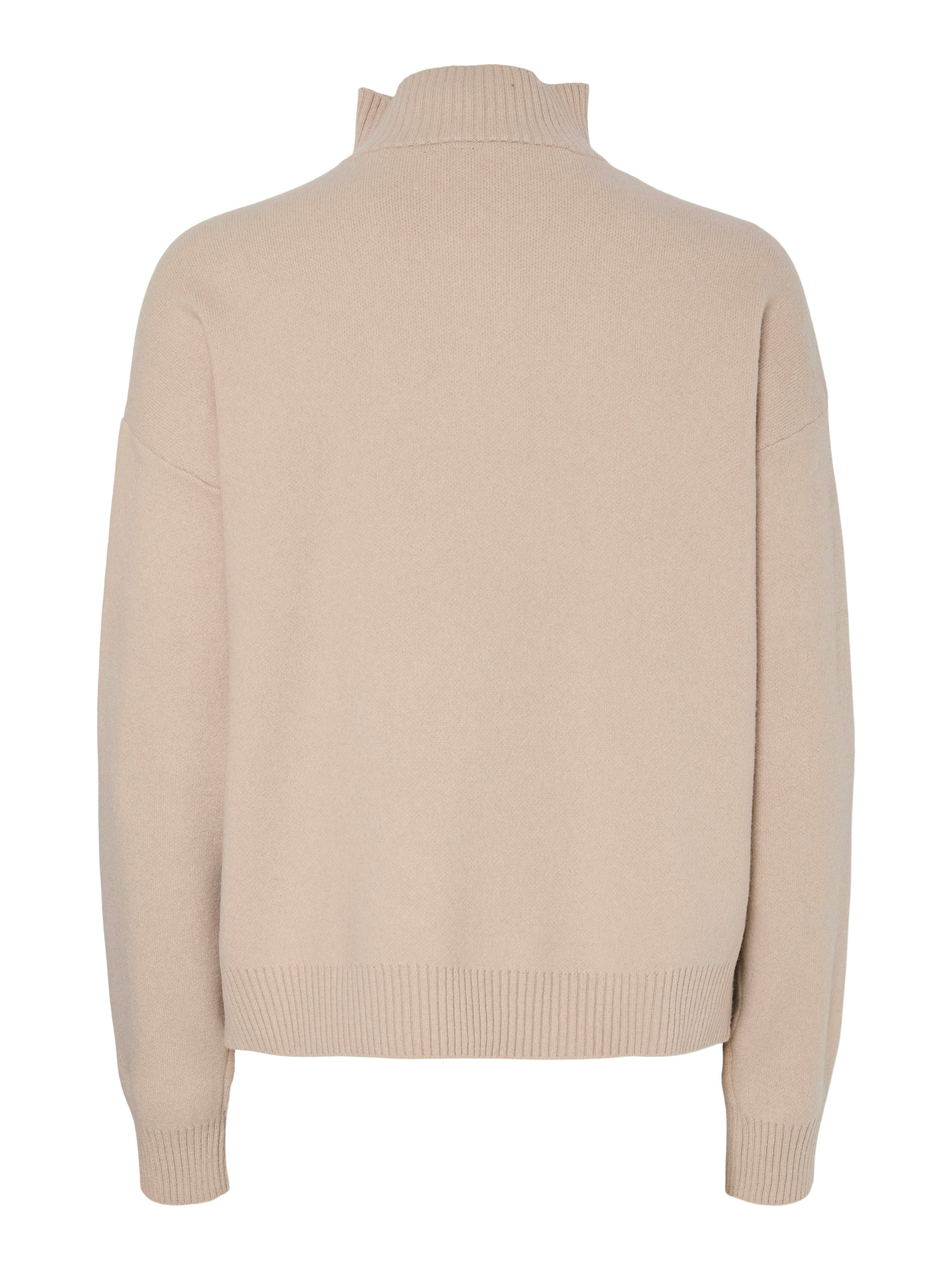 pieces Troyer PCOREE LS HALF ZIP KNIT PWP BC günstig online kaufen