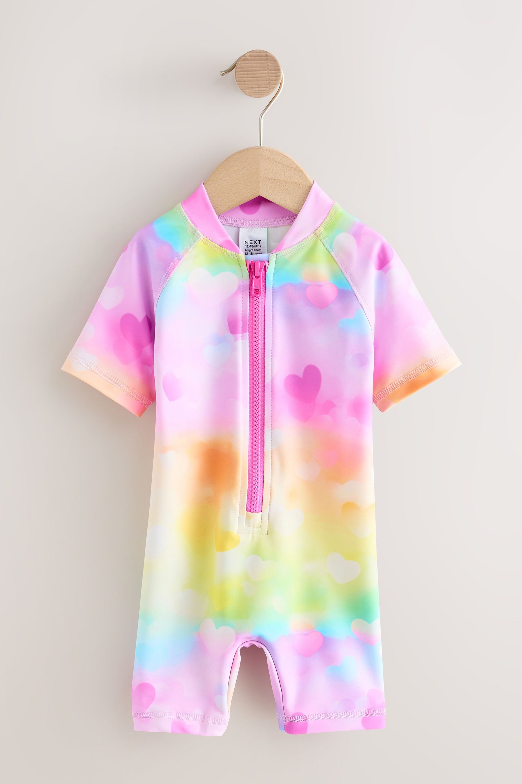 Rainbow Ombre Hearts