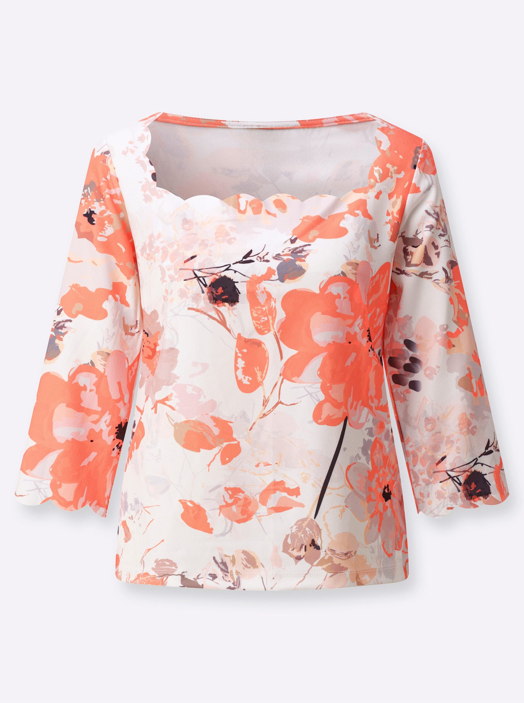 T-Shirt Druck-Shirt Kurzarm