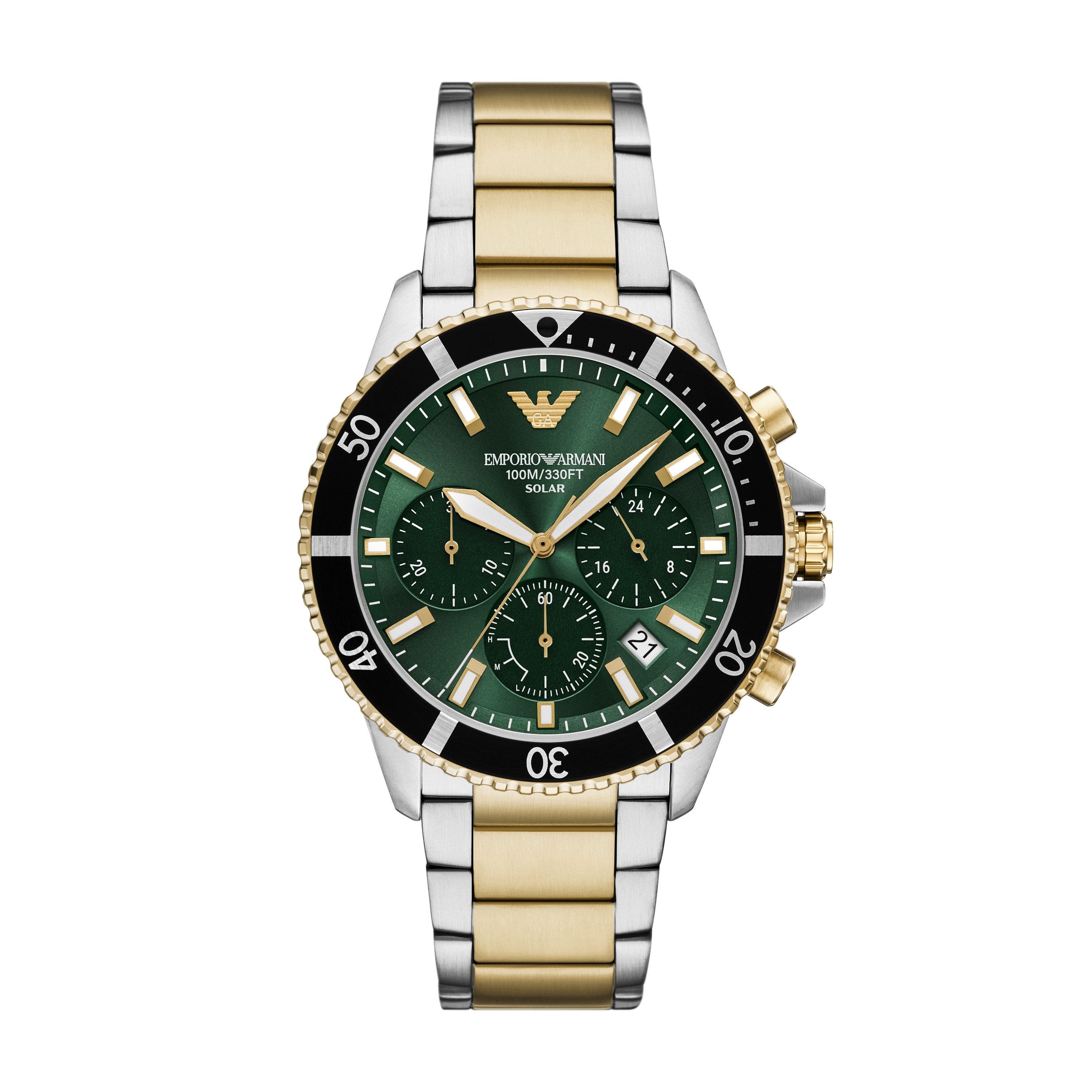 Emporio Armani Chronograph AR11695, Armbanduhr, Solar, günstig online kaufen