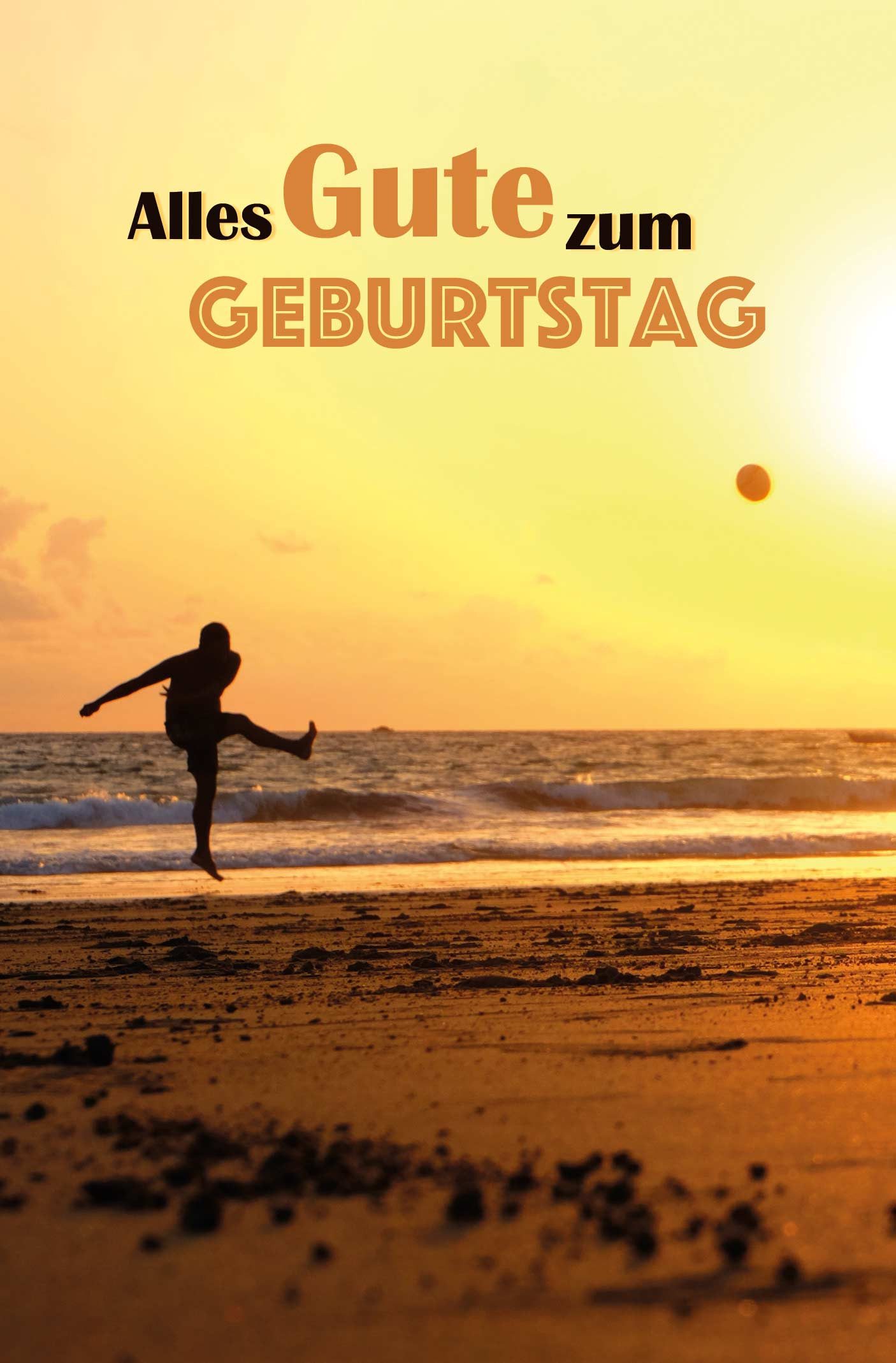 Grußkarten Geburtstag - Glückwunschkarte im Format 11,5 x 17 cm mit Umschlag