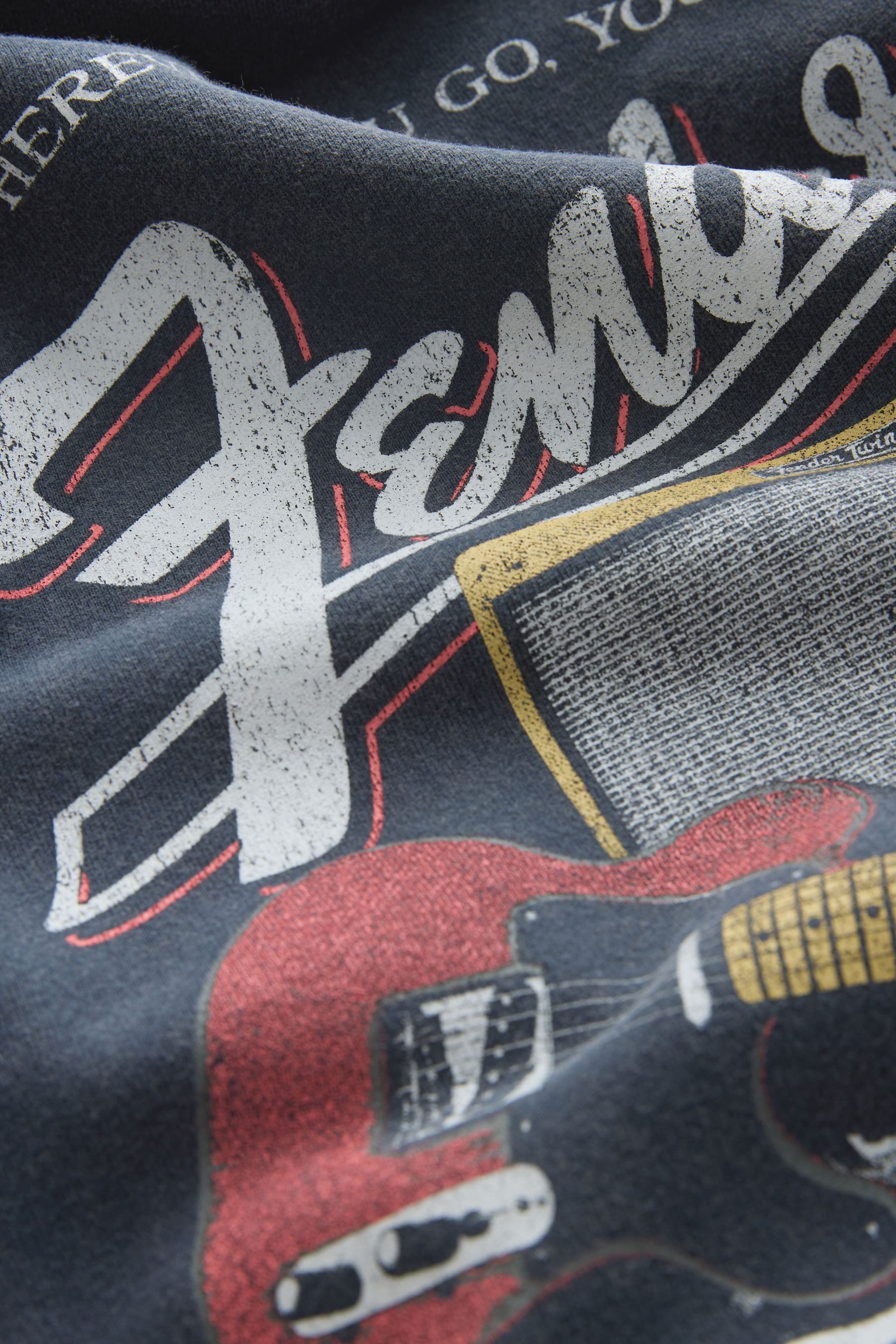 Next Sweater Rundhalssweatshirt mit Grafik, Fender (1-tlg)