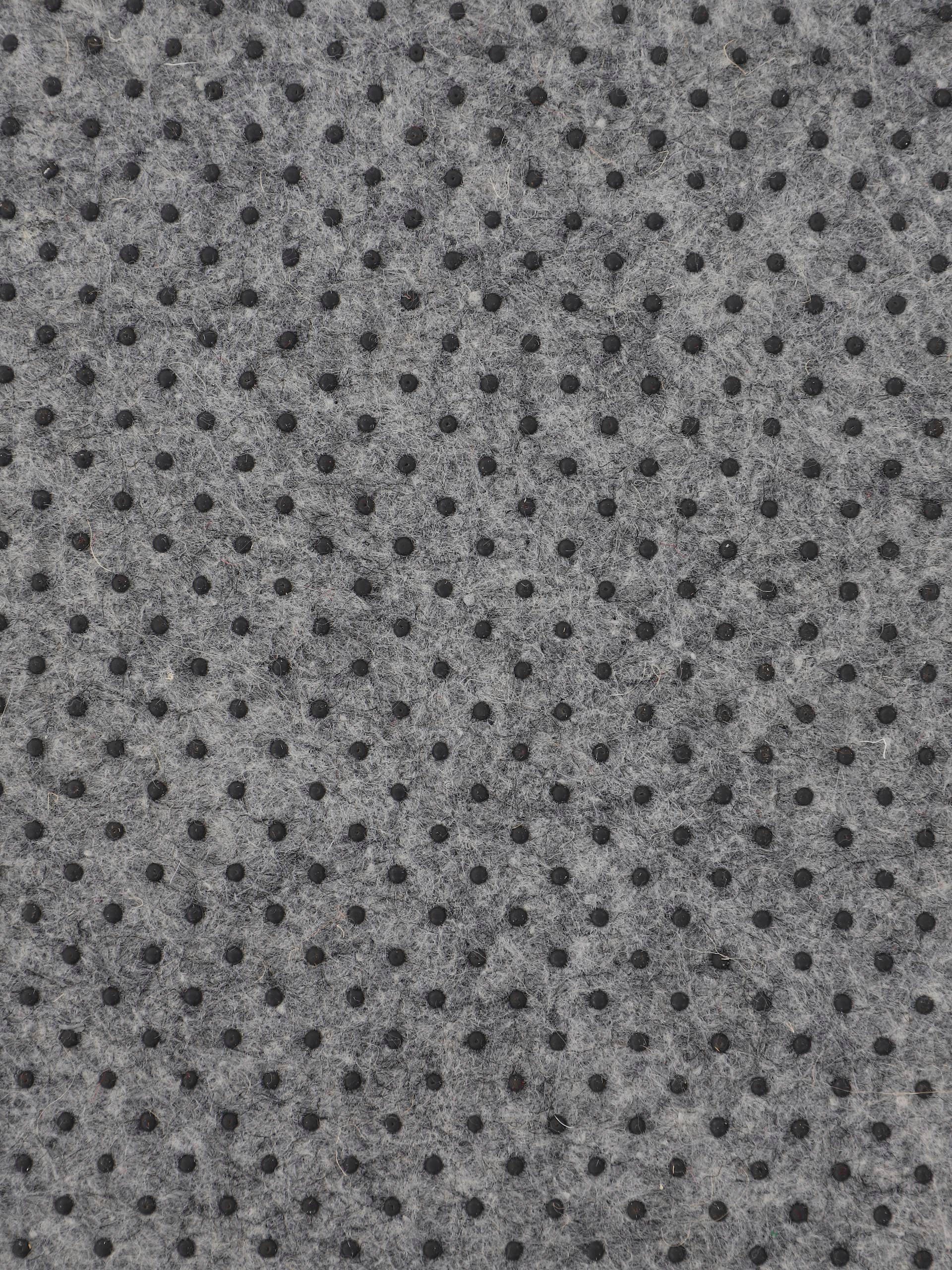 Läufer Sisal, carpetfine, Rutsch Rückseite farbiger rechteckig, Bordüre, Höhe: mit 5 mm, Anti anthrazit