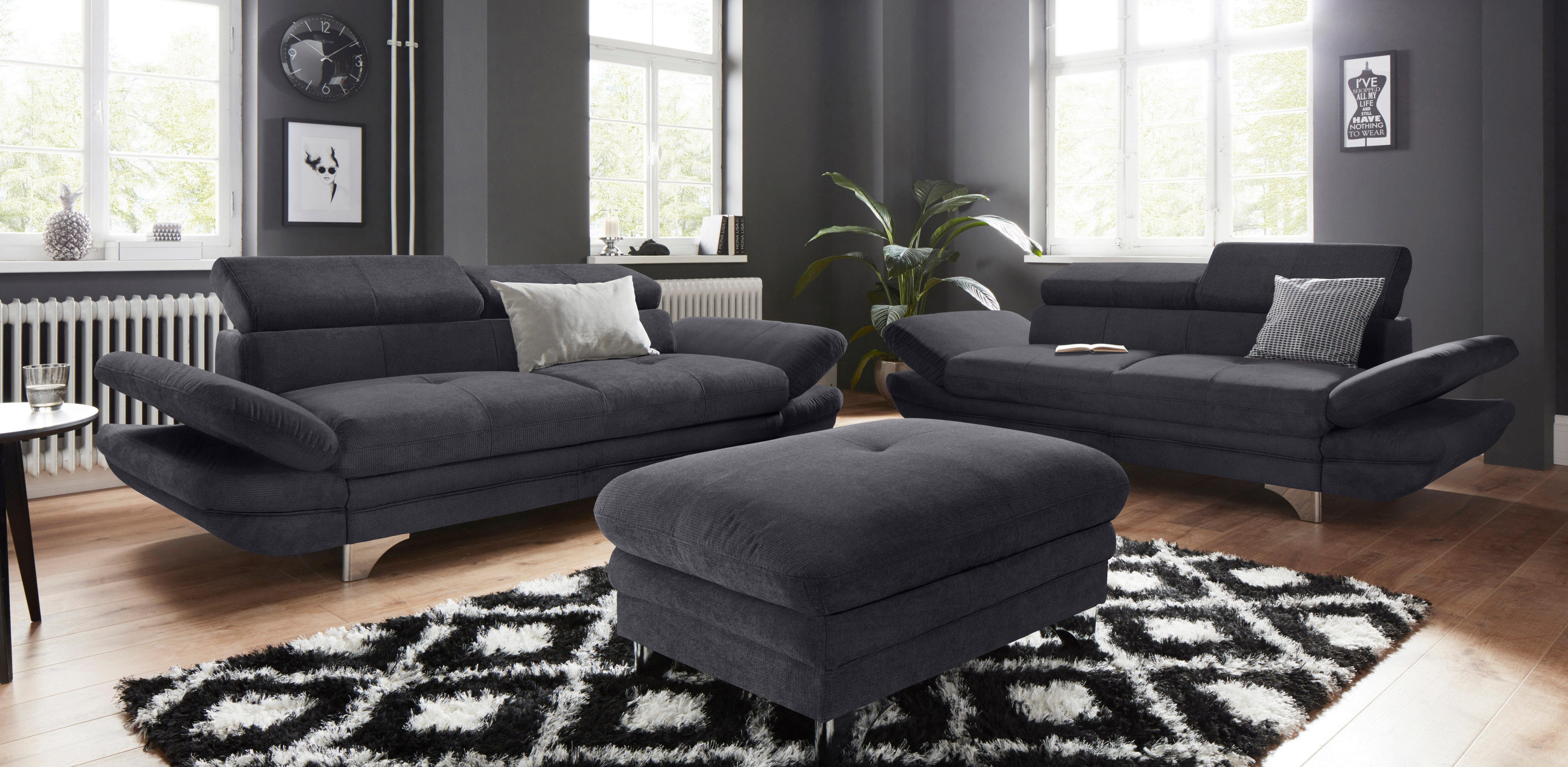 COTTA 2-Sitzer Enterprise, Big-Sofa, mit Armteilverstellung günstig online kaufen