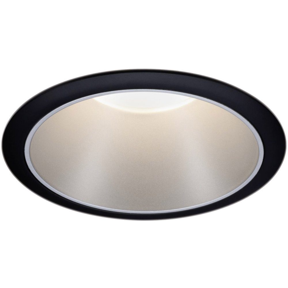 Einbauleuchte Paulmann 93407 Cole Coin Einbauleuchte LED 6 W Schwarz, Silber
