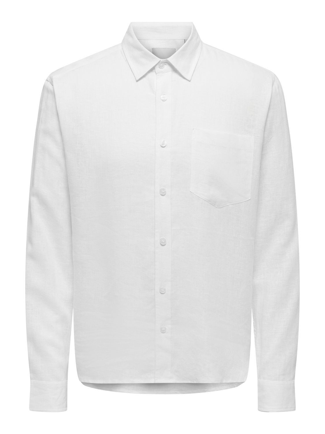 ONLY & SONS Langarmhemd ONSLAURENCE LS LINEN BLEND (1-tlg)