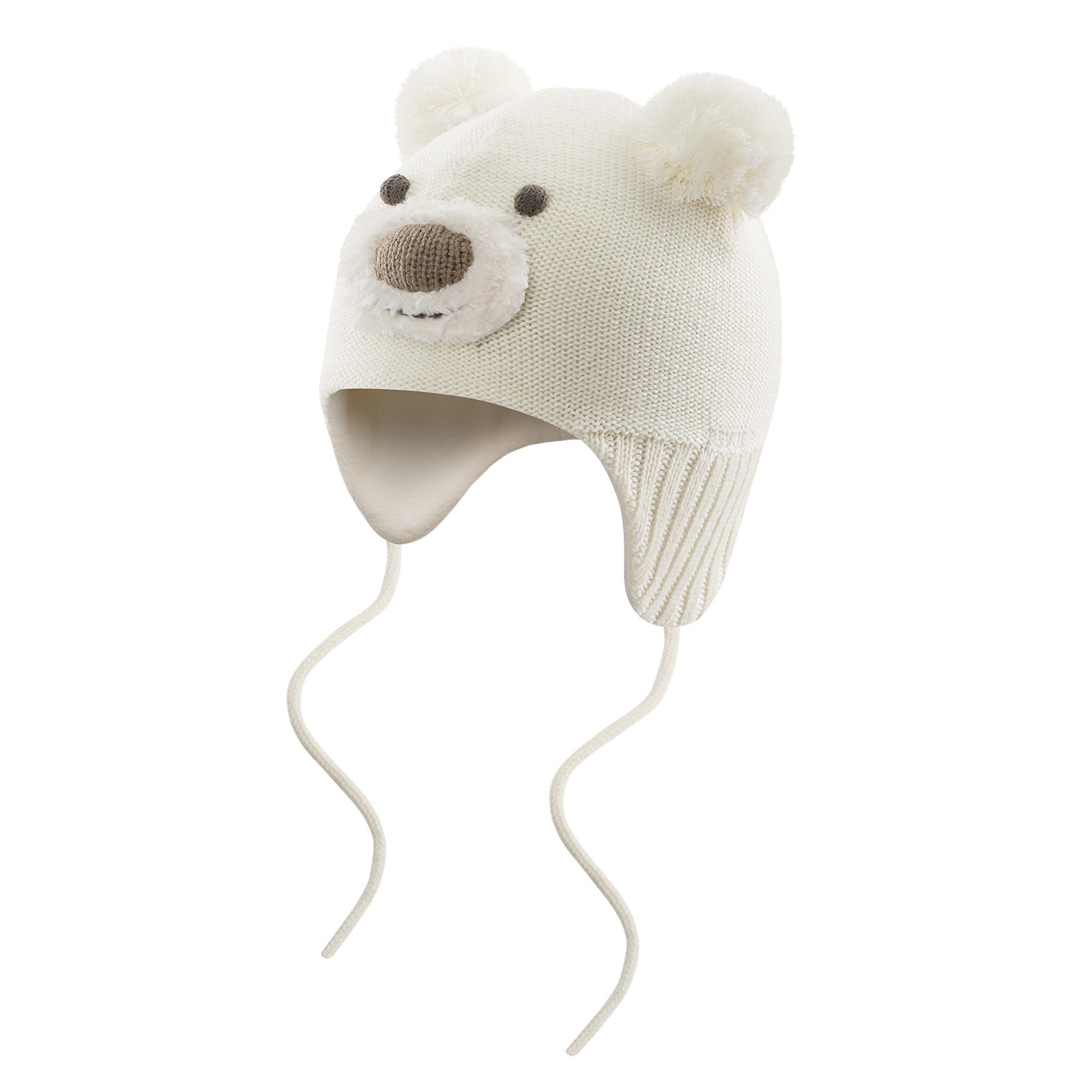 Devold Beanie Devold Bear Merino Beanie Baby Kinder Accessoires Offwhite