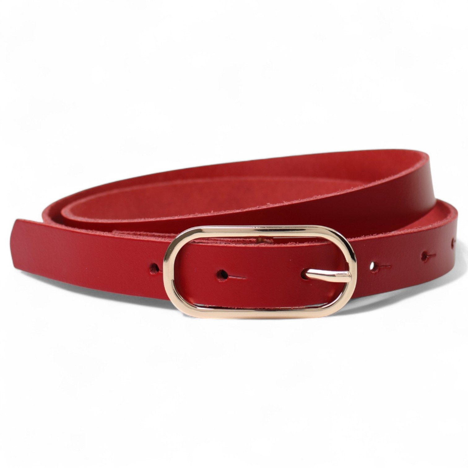 FRONHOFER Taillengürtel 19464 (1-St) Breite 2 cm, Rindleder, schmaler Jeansgürtel