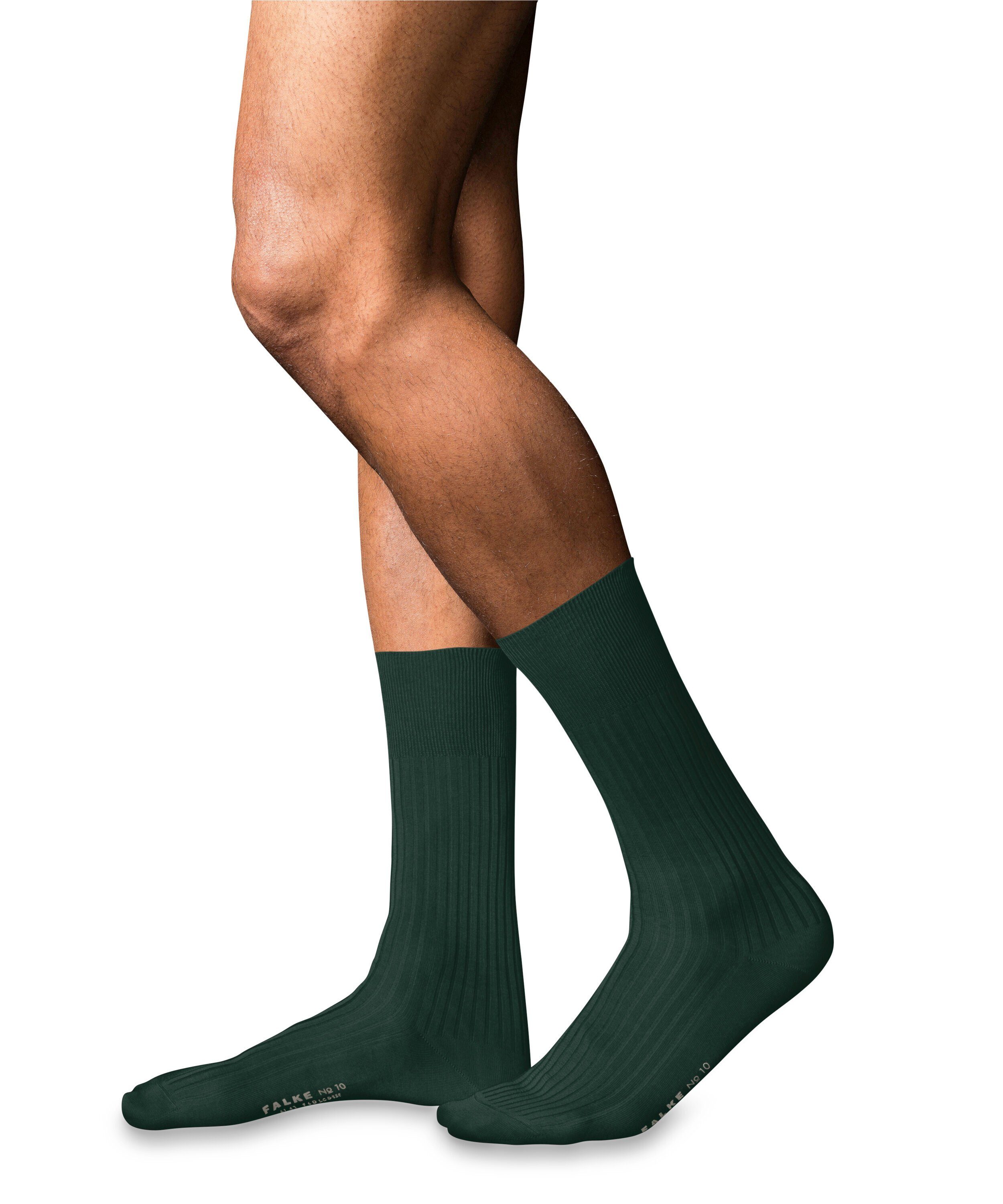 No. green 10 FALKE d´Écosse Socken (1-Paar) (7441) Pure Fil hunter