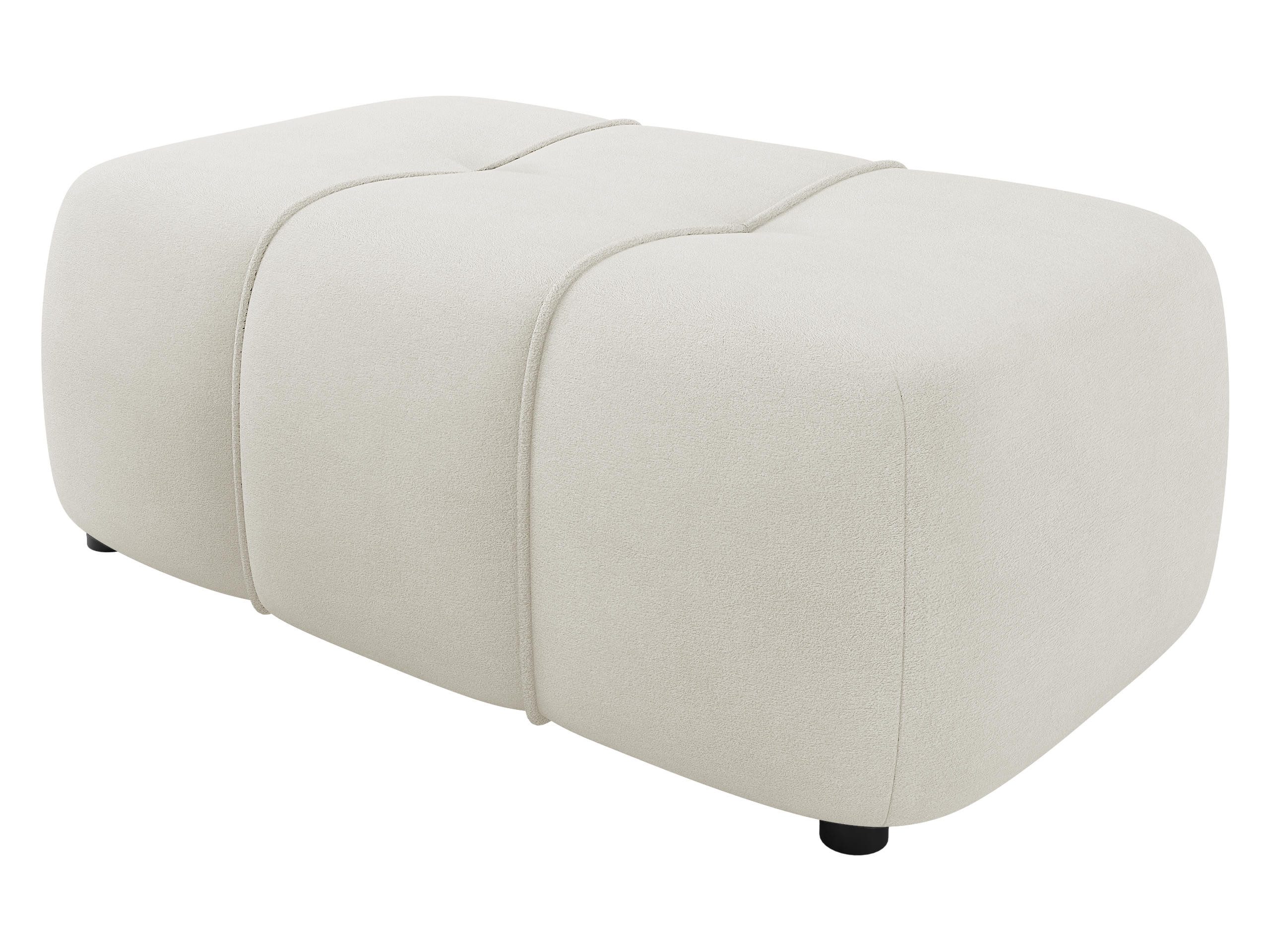 MIRJAN24 Polsterhocker Fetrinu, 93x62x38 cm, Schwarze Füße