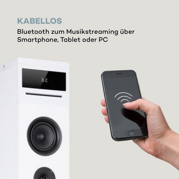 Auna Karaboom 100 Sing Party-Lautsprecher (Bluetooth;WLAN, 60 W)