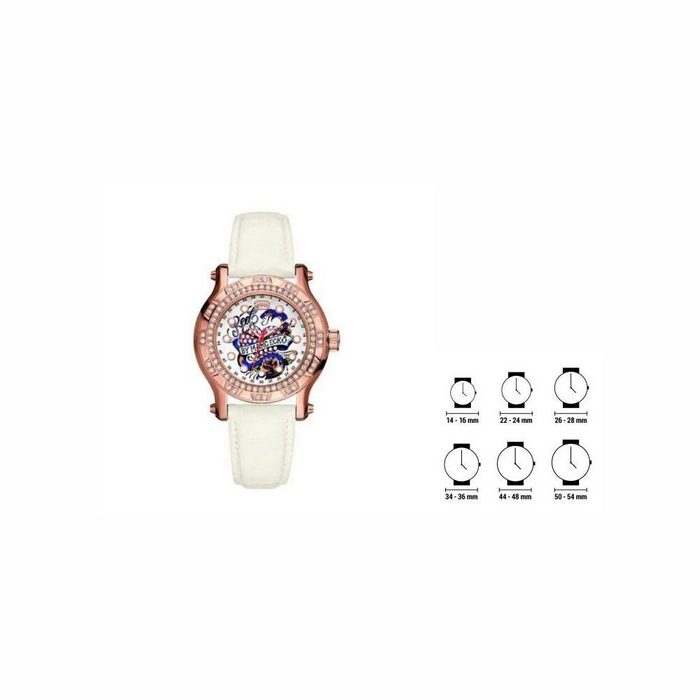Marc Ecko Quarzuhr Armbanduhr Damen Leder Uhr LederArmbanduhr Uhr Marc Ecko E13599M1 39 mm Quarzuhr Armbanduhr Uhr