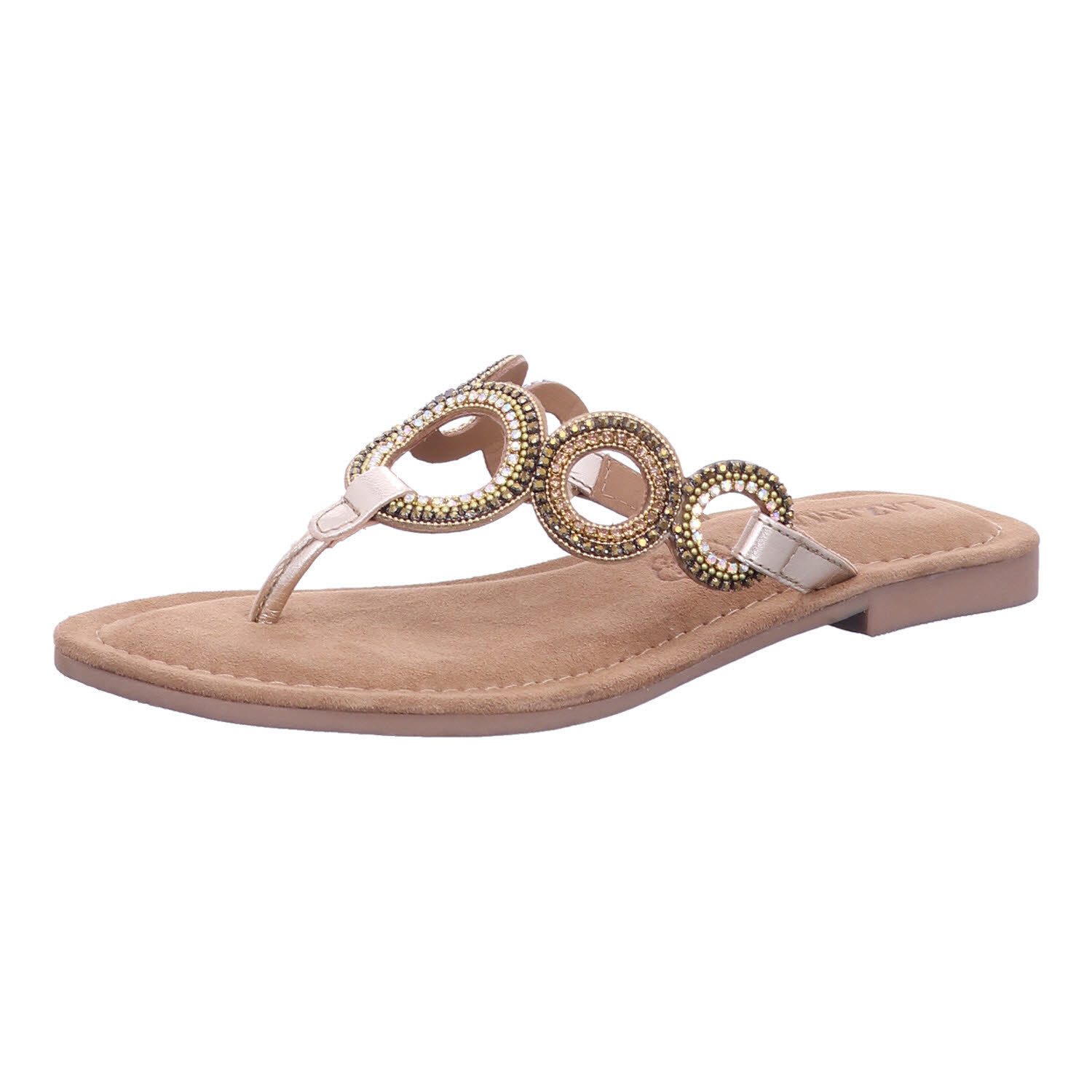 LA33764GOLD Pantolette