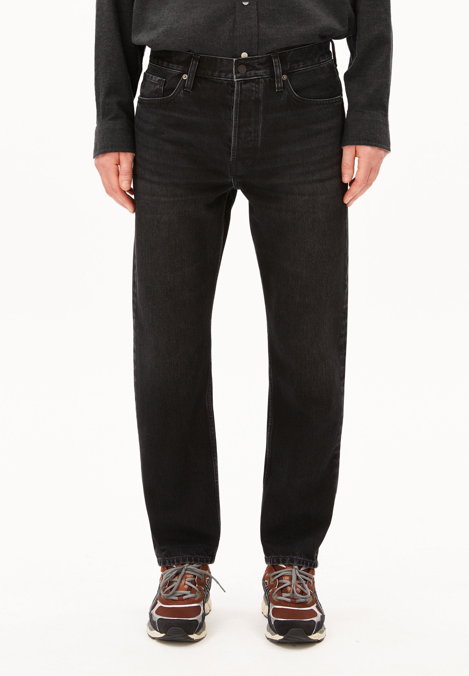 Armedangels Straight-Jeans MAADOX Jeans aus 100% Bio-Baumwolle (Non-Stretch, Regular Fit) Mid waist