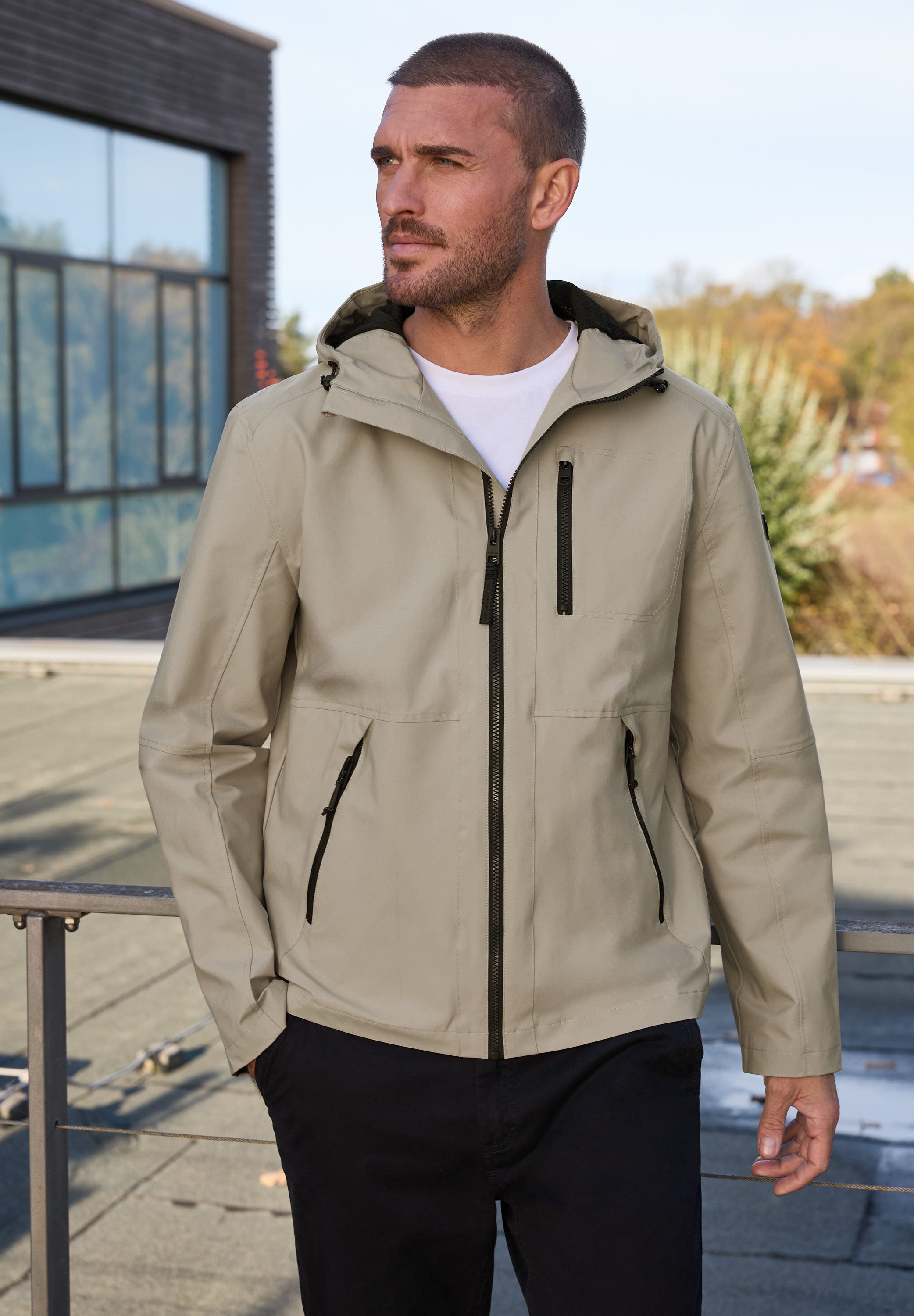 STREET ONE MEN Softshelljacke wasserabweisend günstig online kaufen