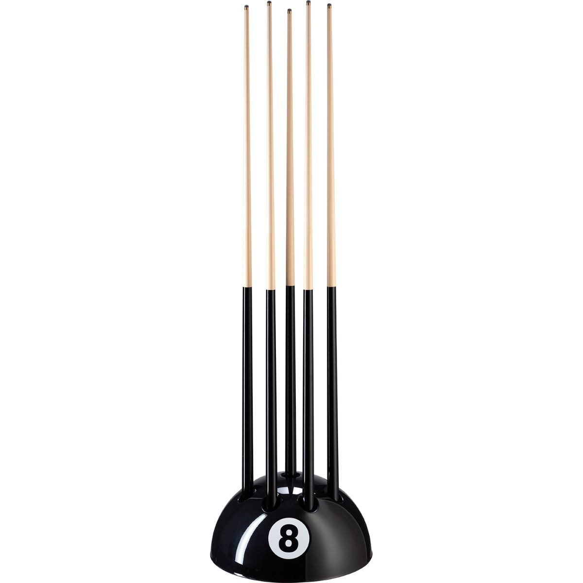 Billardqueue Billard Queue-Ständer für 9 Queues – 8-Ball Schwarz
