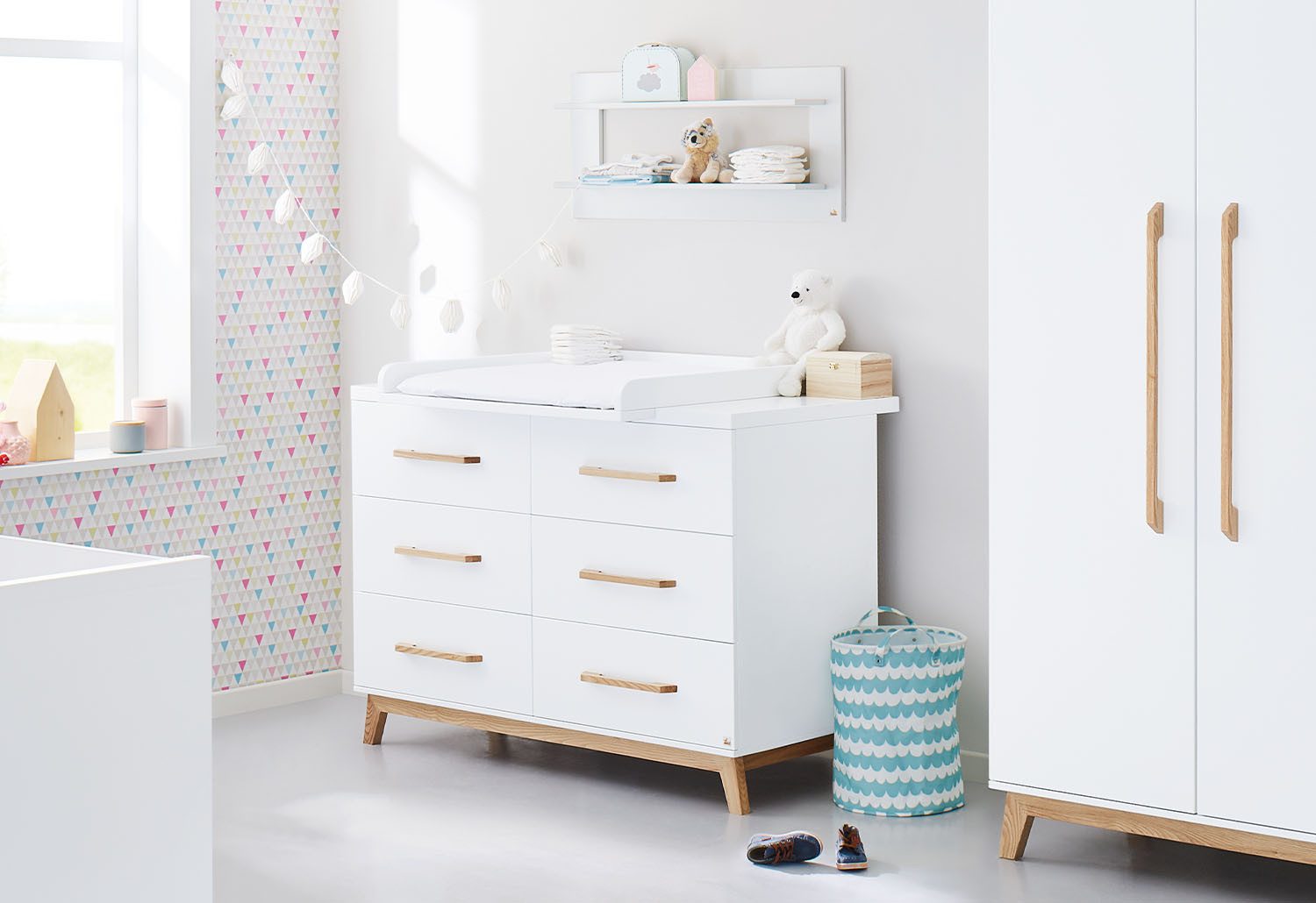 Pinolino® Wickelkommode Wickelkommode 'Riva' extrabreit