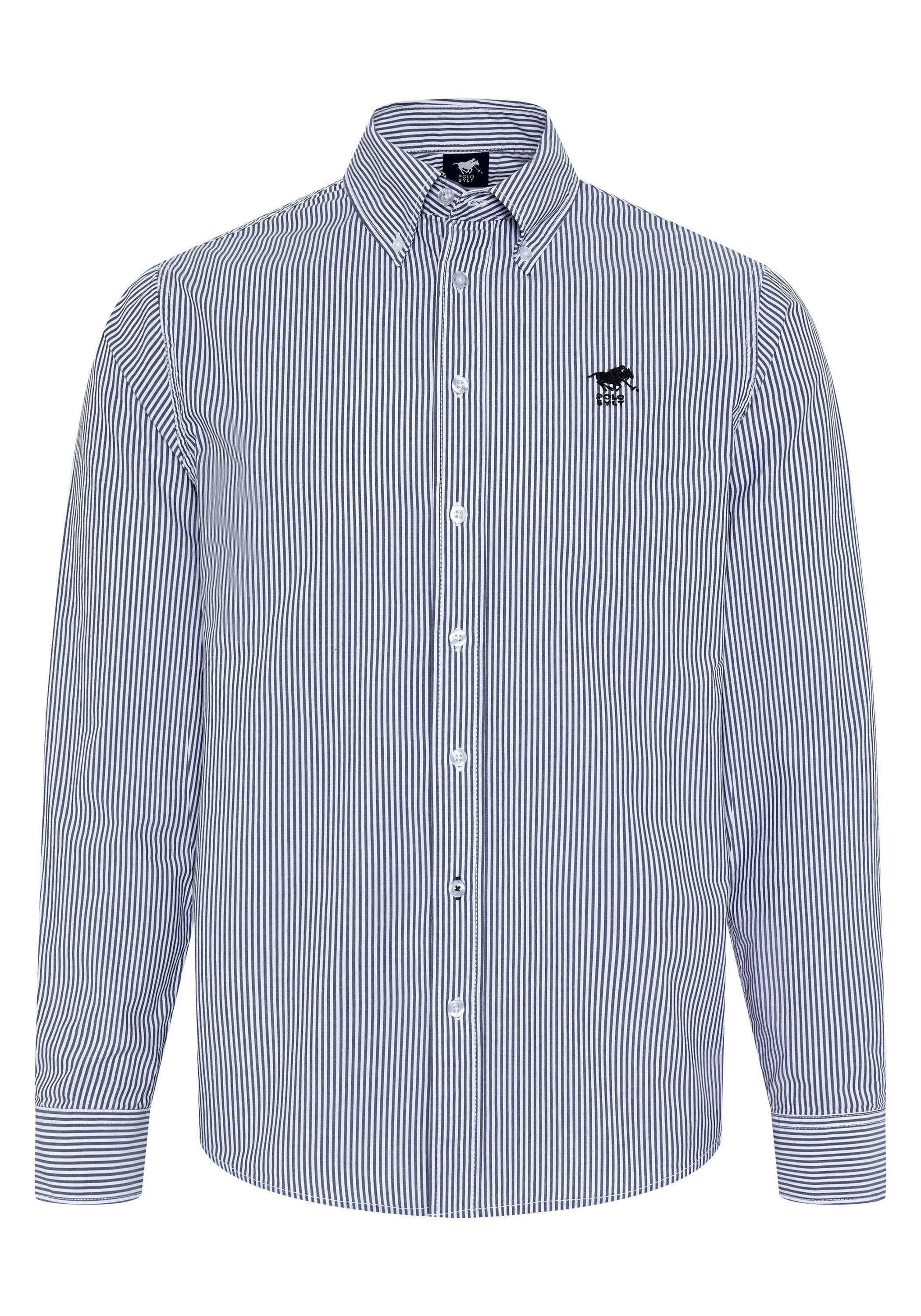 Polo Sylt Langarmhemd im Streifen-Look günstig online kaufen