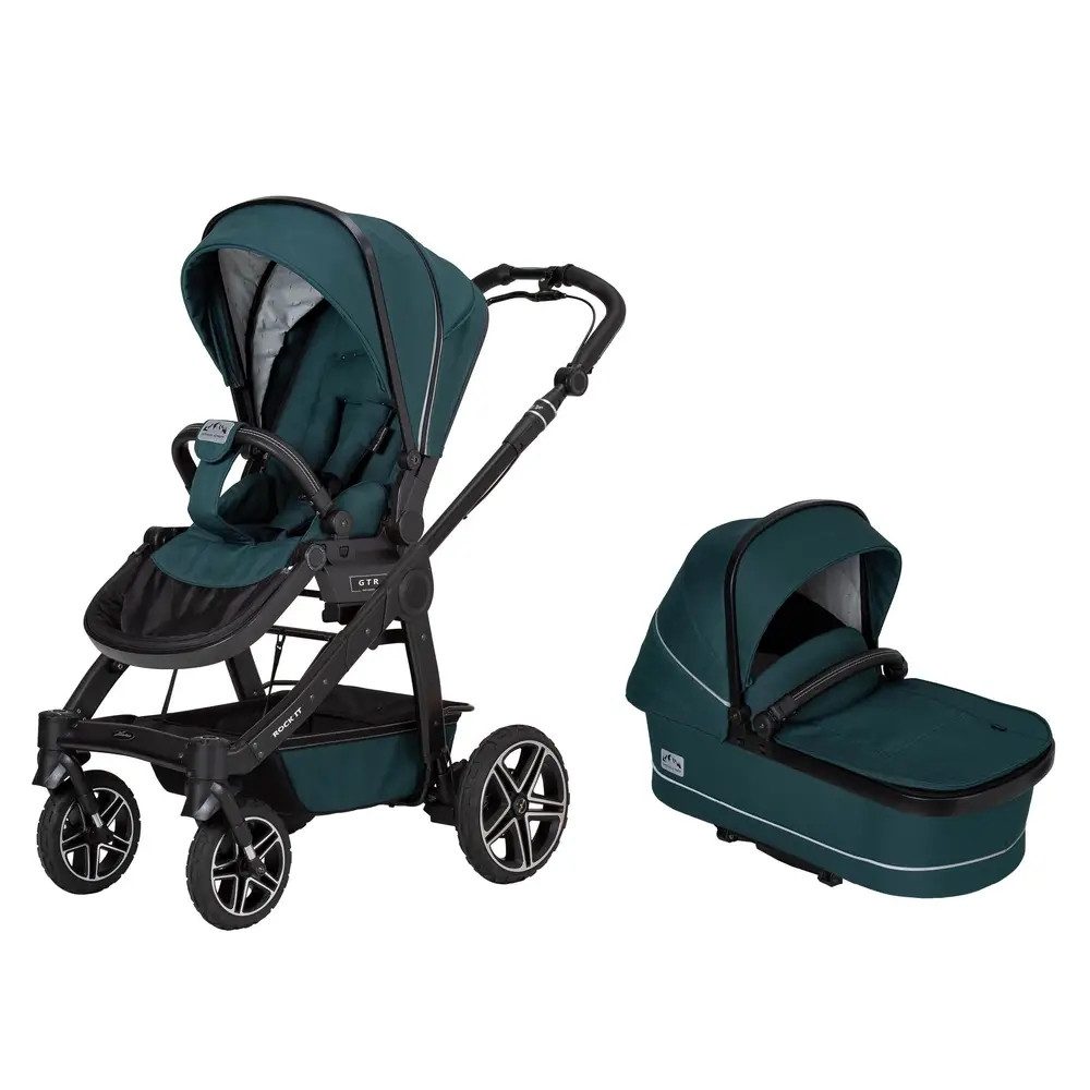 Hartan Kombi-Kinderwagen Kinderwagen Rock IT Leaf