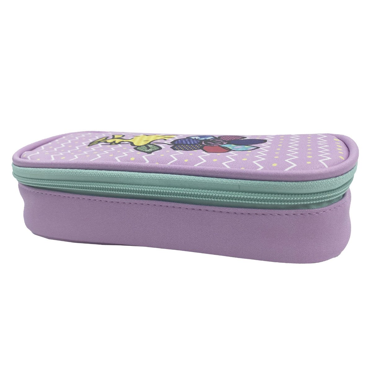 Snoopy Federmäppchen Federmappe 3 Fächer Etui Organizer 21 cm