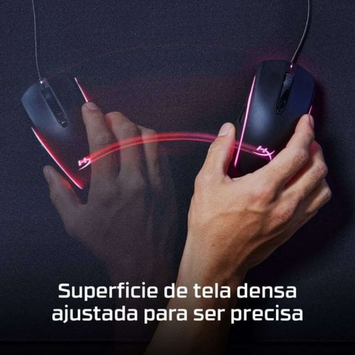 HyperX Mauspad, Mousepad Hyperx 4Z7X5AA Schwarz